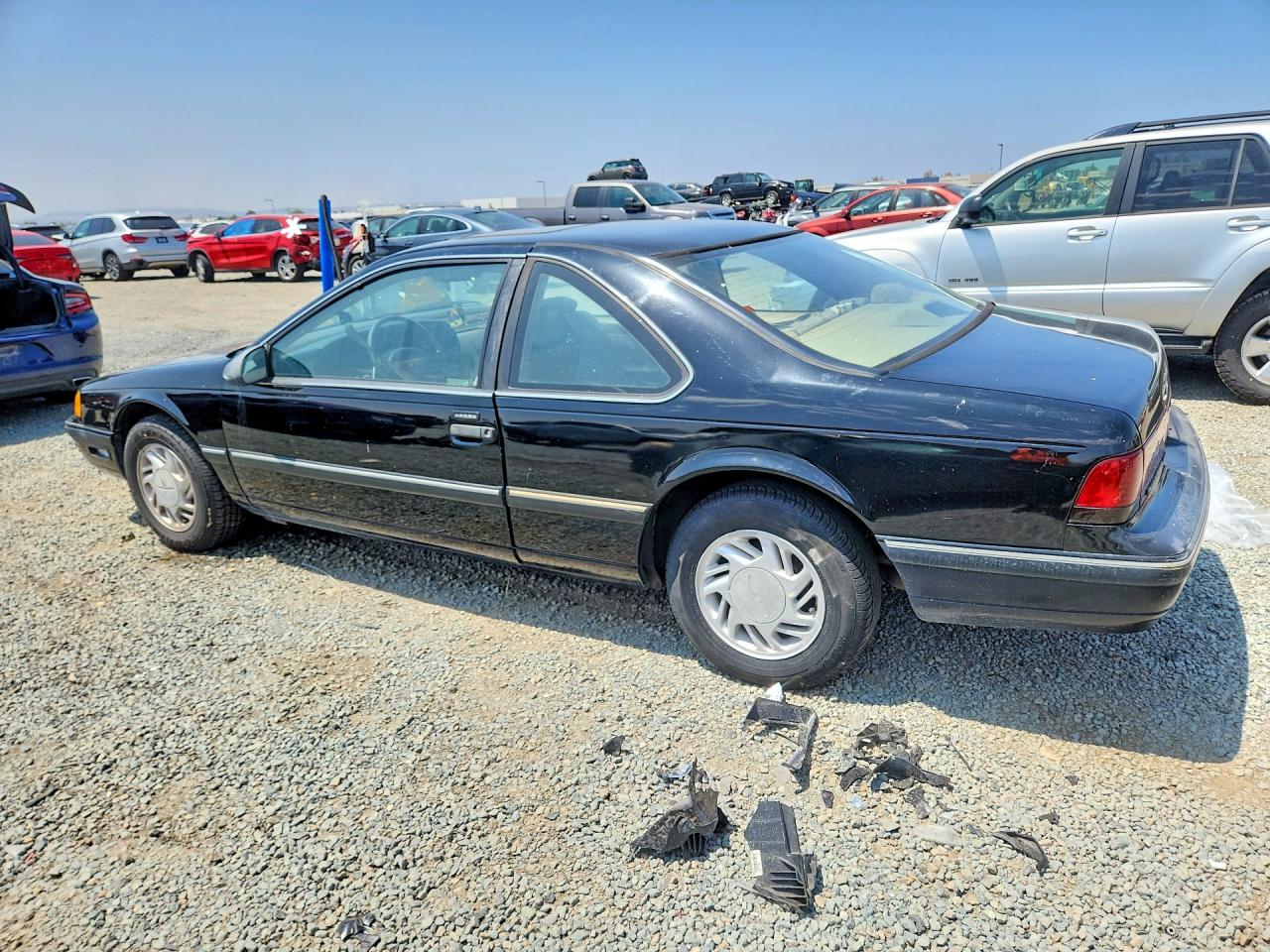 1989 Ford Thunderbird Lx Black vin: 1FAPP6245KH202453