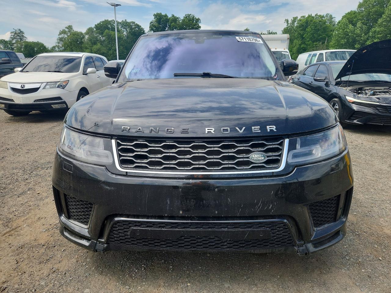 2019 Land Rover Range Rover Sport Hse Black vin: SALWR2RKXKA424243