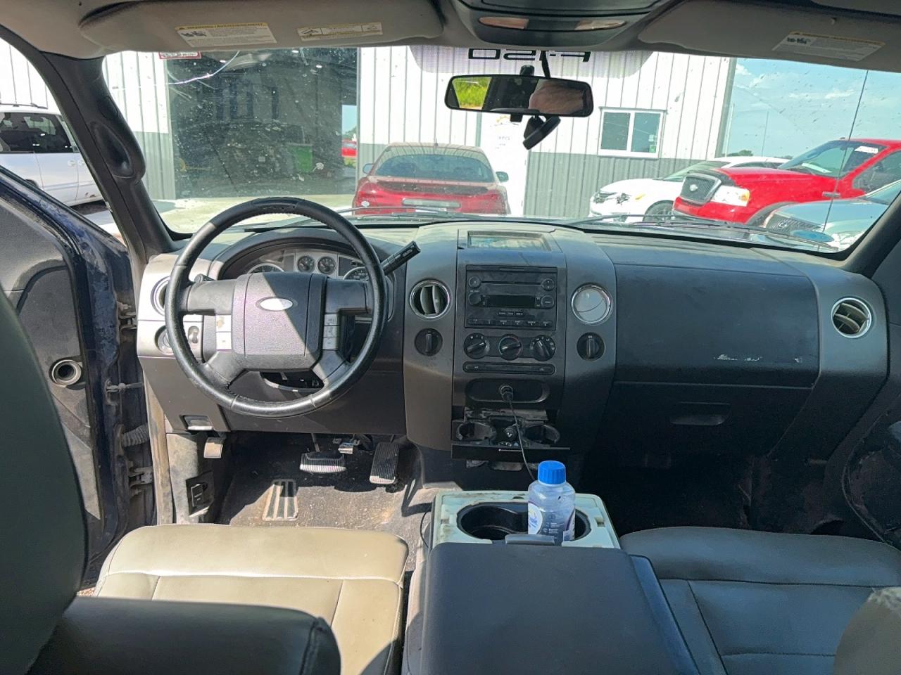 2005 Ford F-150 Blue vin: 1FTPX14595FA53807