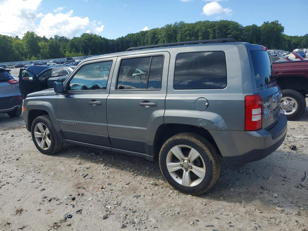 2012 Jeep Patriot Latitude Gray vin: 1C4NJRFB9CD604773