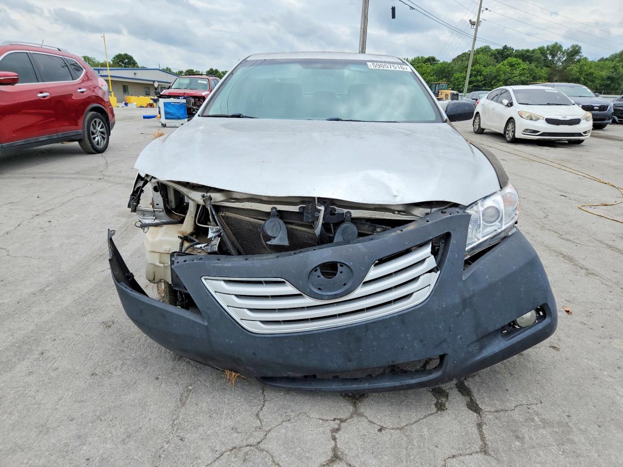 2009 Toyota Camry Xle Silver vin: 4T1BE46K09U318177