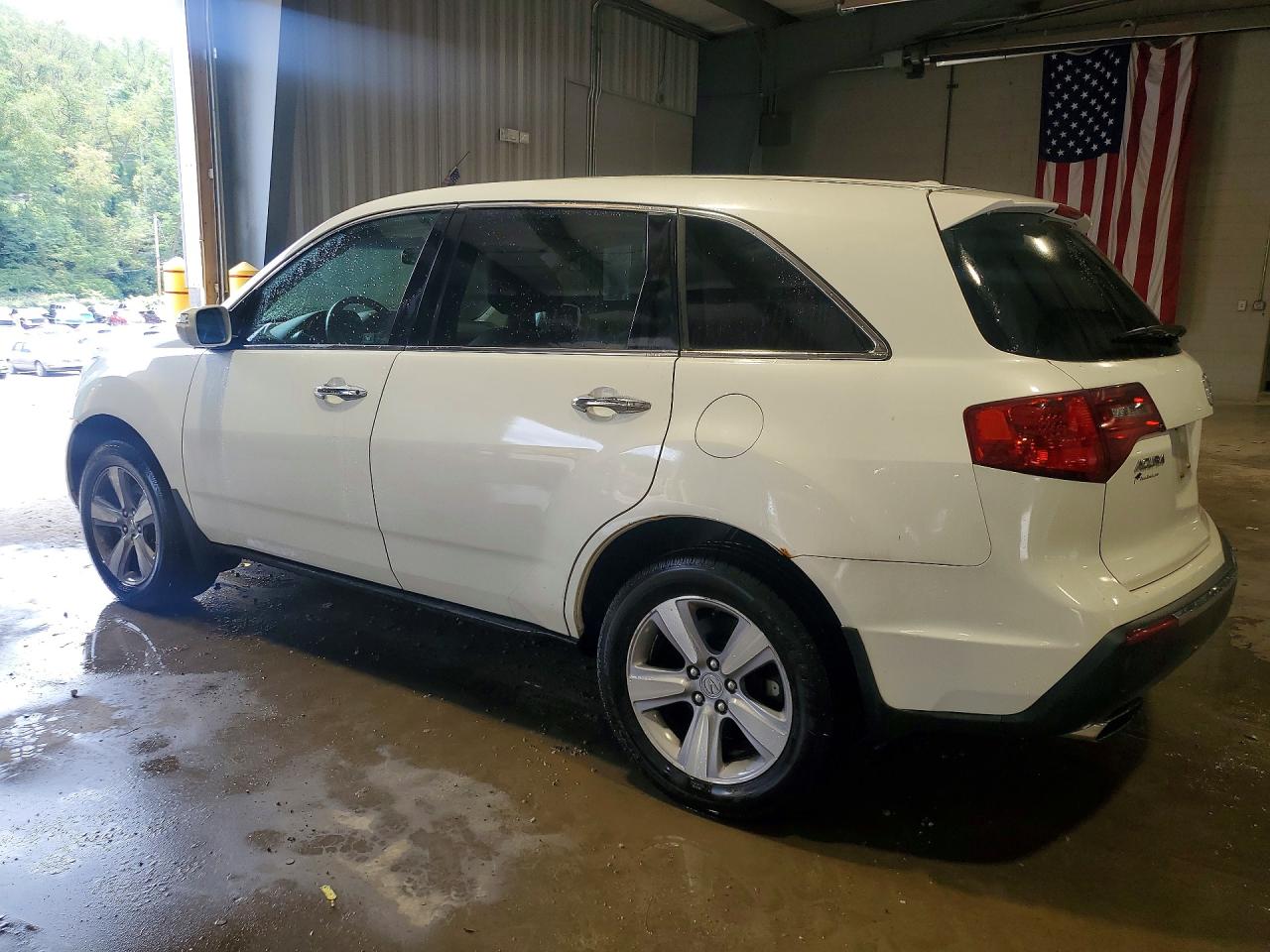 2012 Acura Mdx Technology Белый vin: 2HNYD2H31CH504763