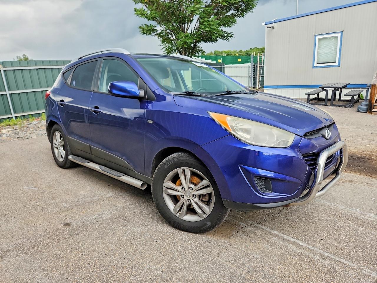 2011 Hyundai Tucson Gls Blue vin: KM8JUCAC4BU200843