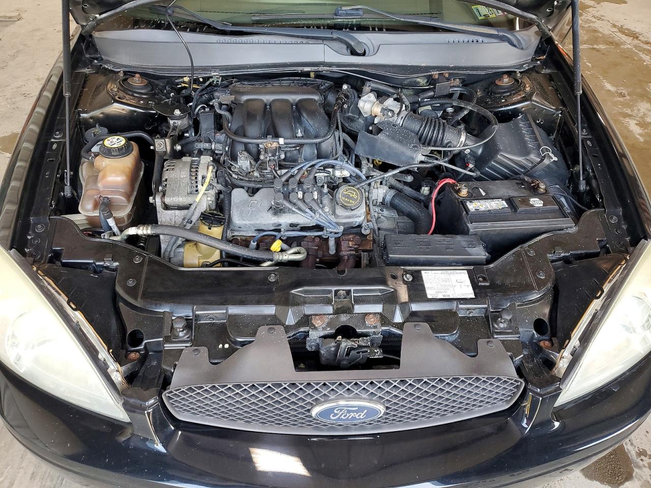2007 Ford Taurus Se Black vin: 1FAFP53U57A170303