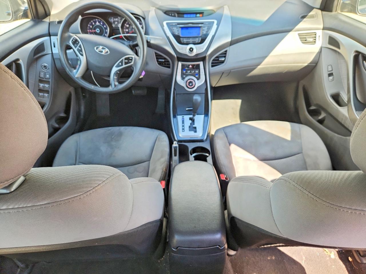 2012 Hyundai Elantra Gls Черный vin: 5NPDH4AE7CH150223