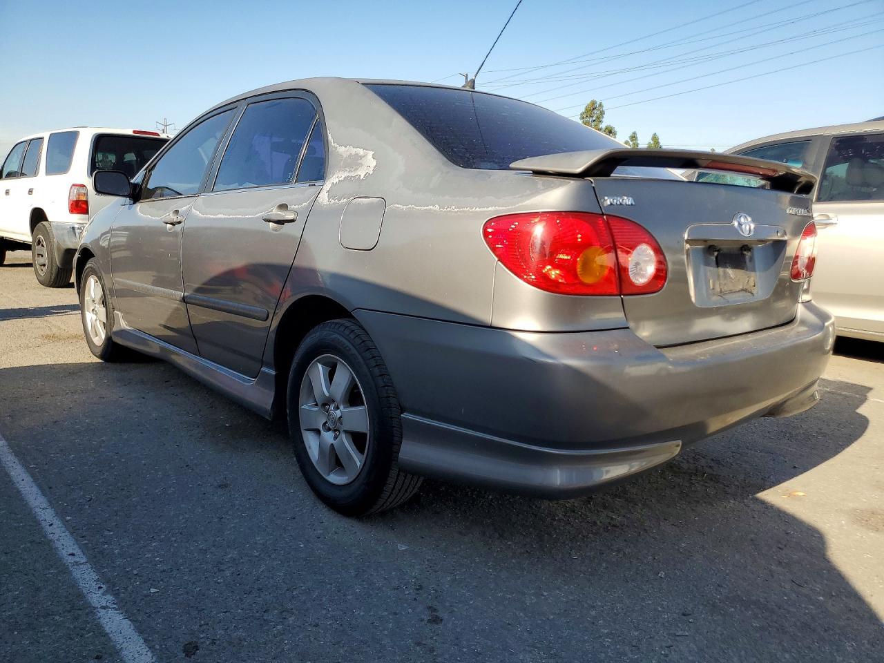 2003 Toyota Corolla S Gray vin: 1NXBR32E53Z159484