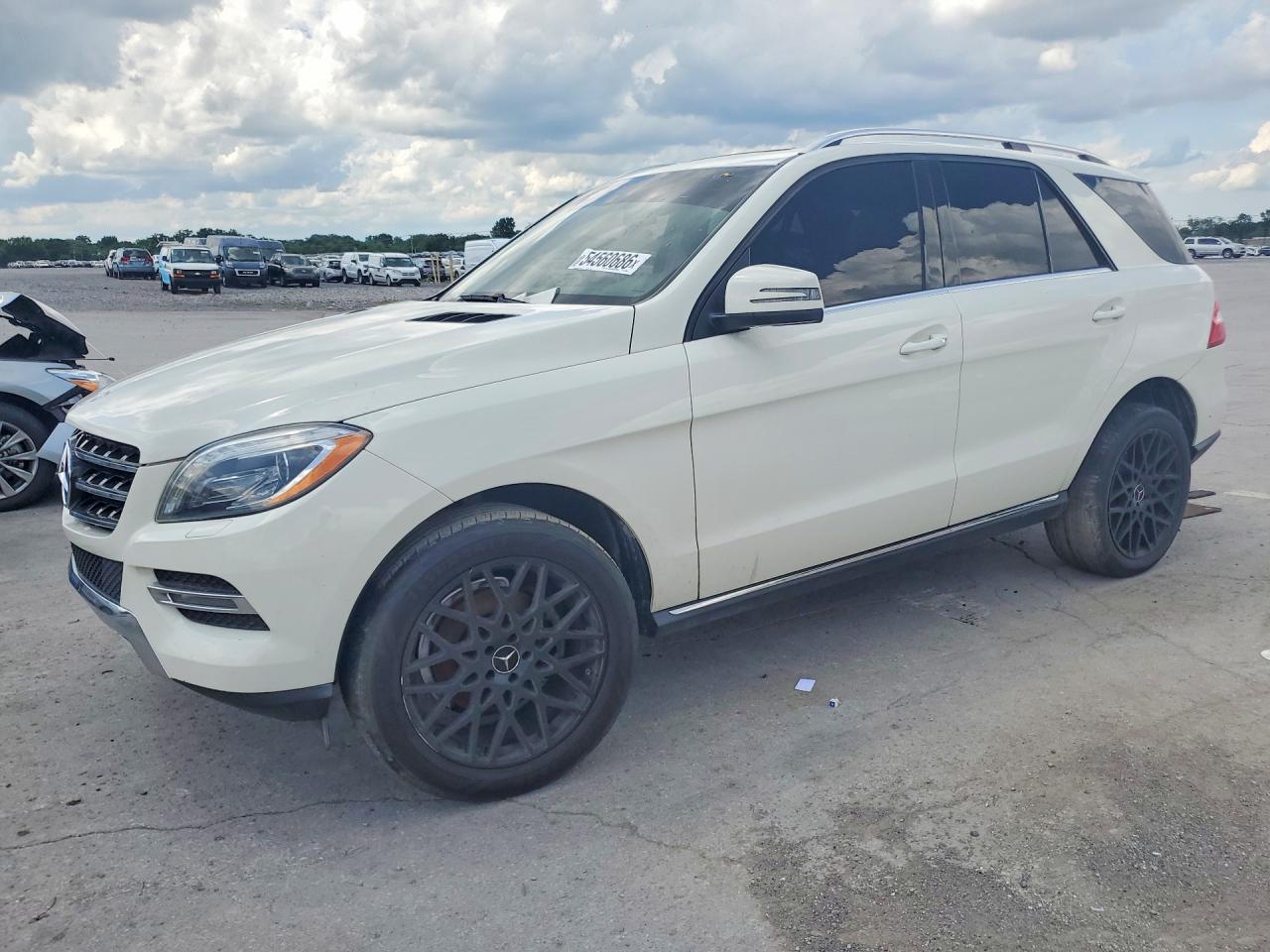 2013 Mercedes-benz Ml 350 Bluetec White vin: 4JGDA2EB9DA159969