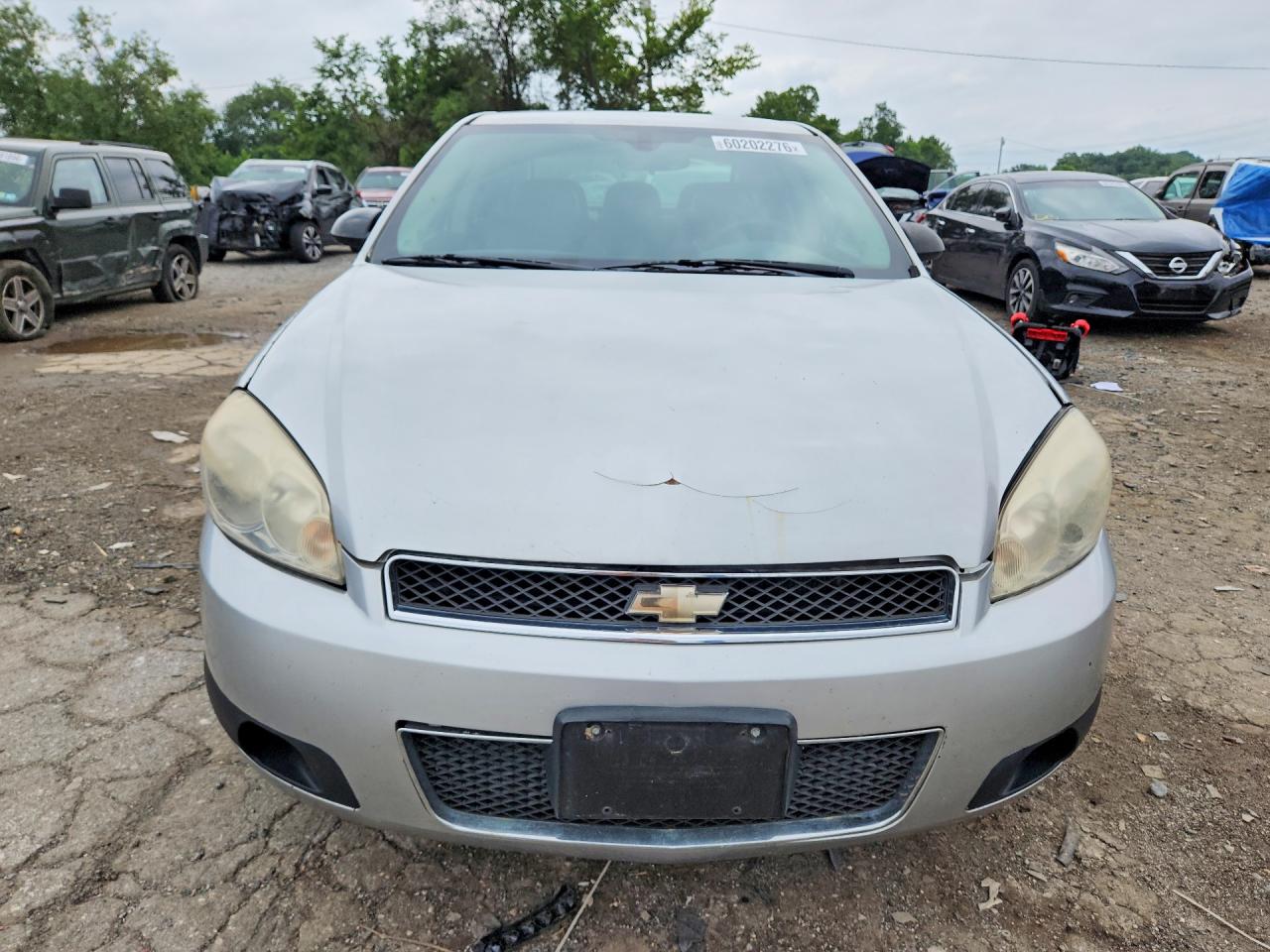 2014 Chevrolet Impala Limited Police Silver vin: 2G1WD5E3XE1147803