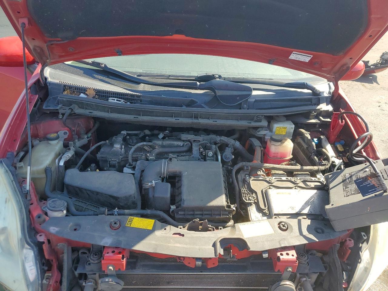 2012 Toyota Prius Three Red vin: JTDKN3DU1C1544157