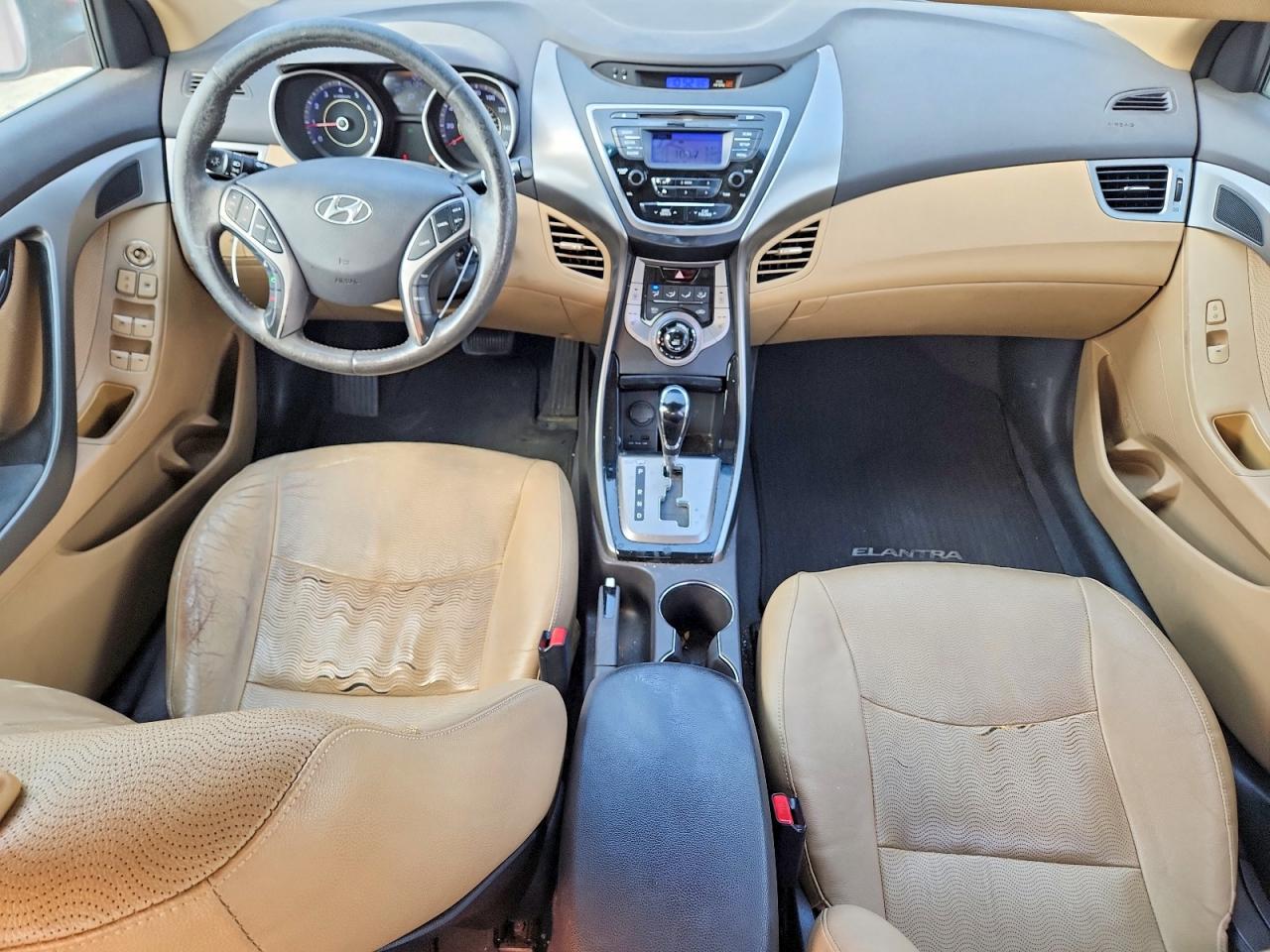 2013 Hyundai Elantra Limited Red vin: KMHDH4AE4DU697694