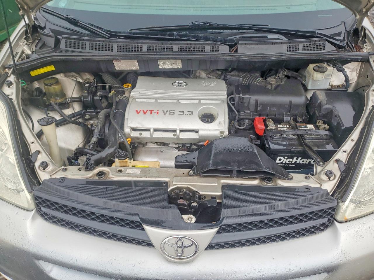 2005 Toyota Sienna Xle 7 Passenger Silver vin: 5TDZA22C95S290380