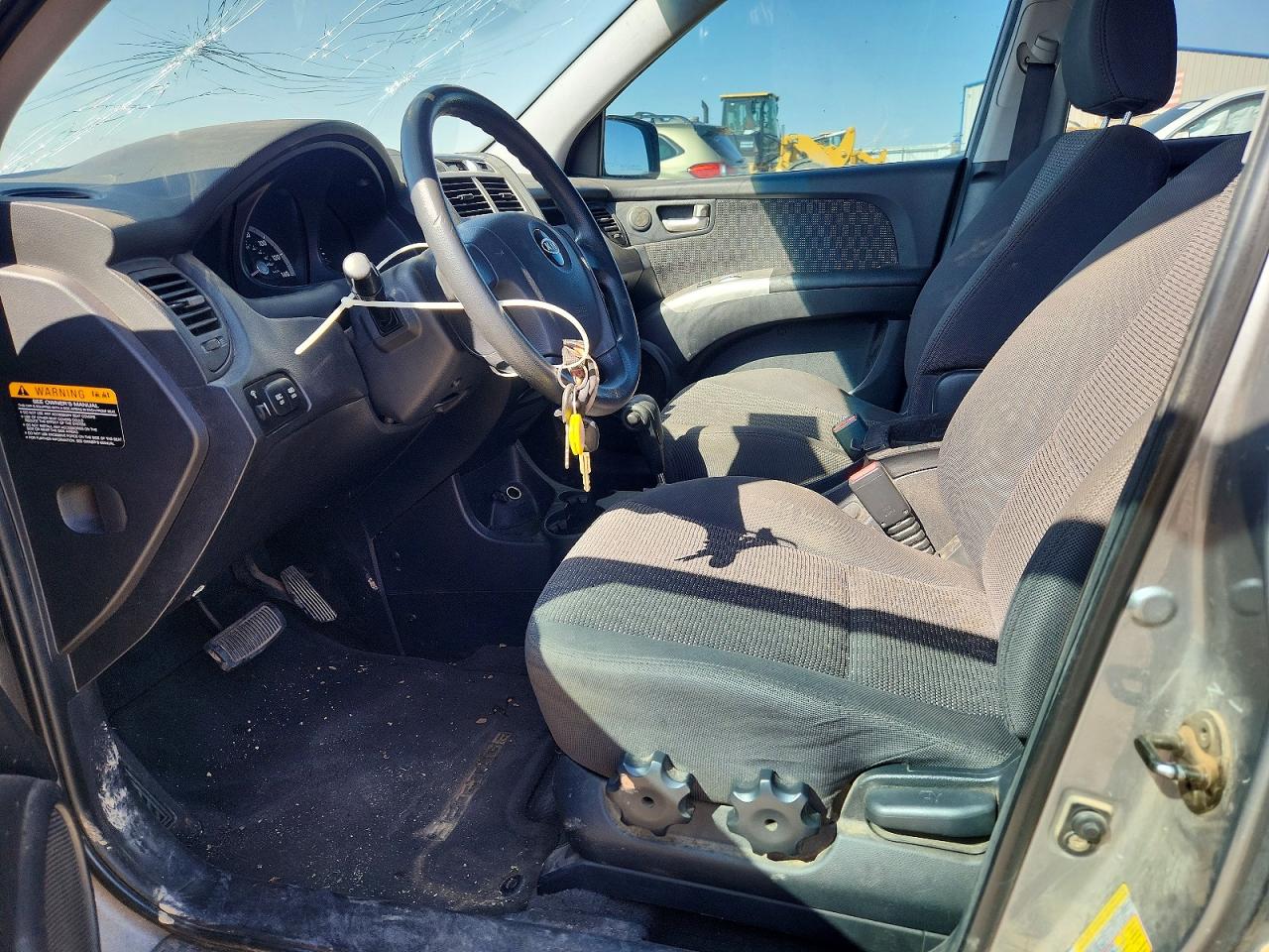 2006 Kia Sportage Lx Серый vin: KNDJE723167241099