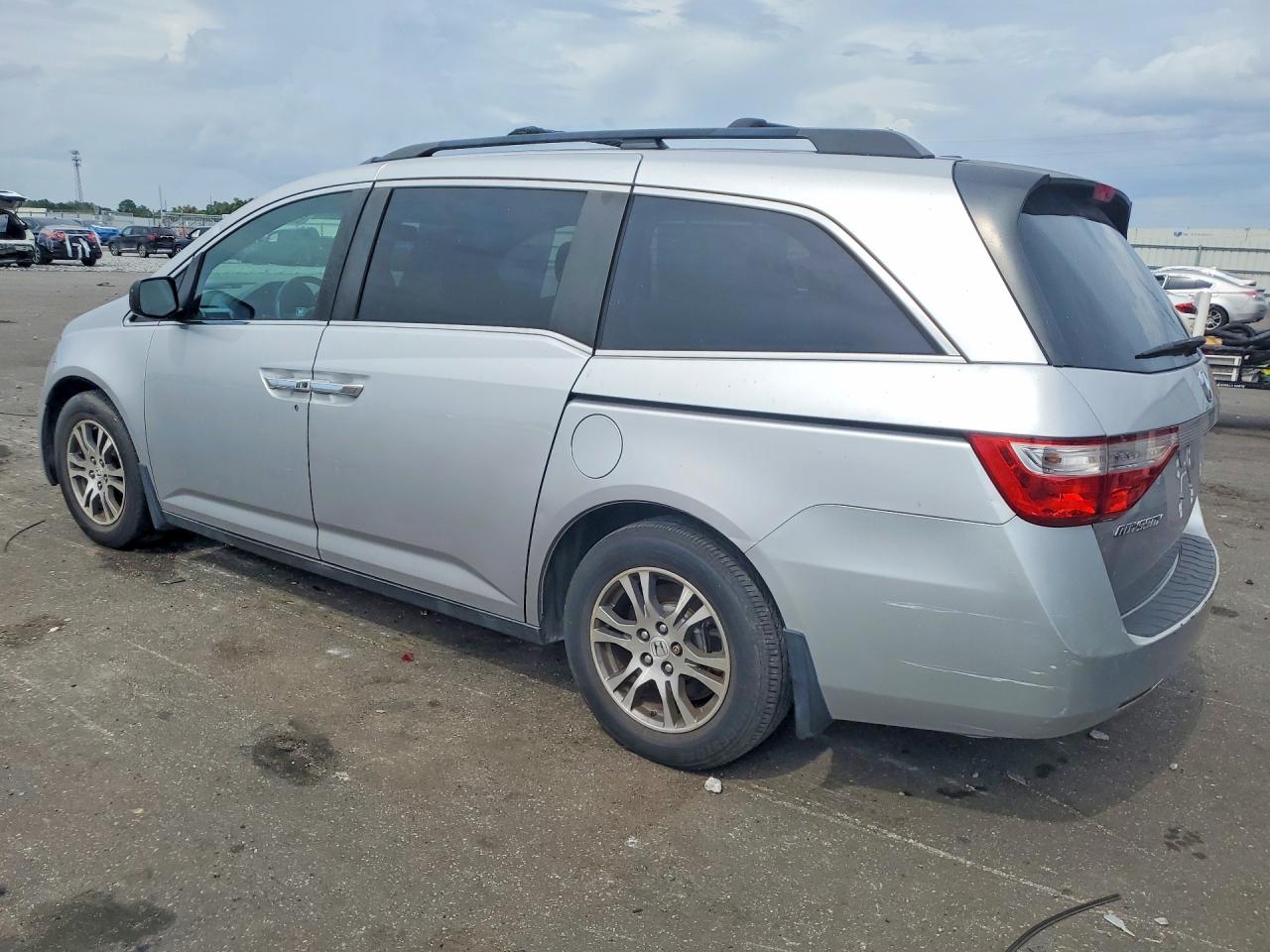 2012 Honda Odyssey Exl Silver vin: 5FNRL5H64CB036008