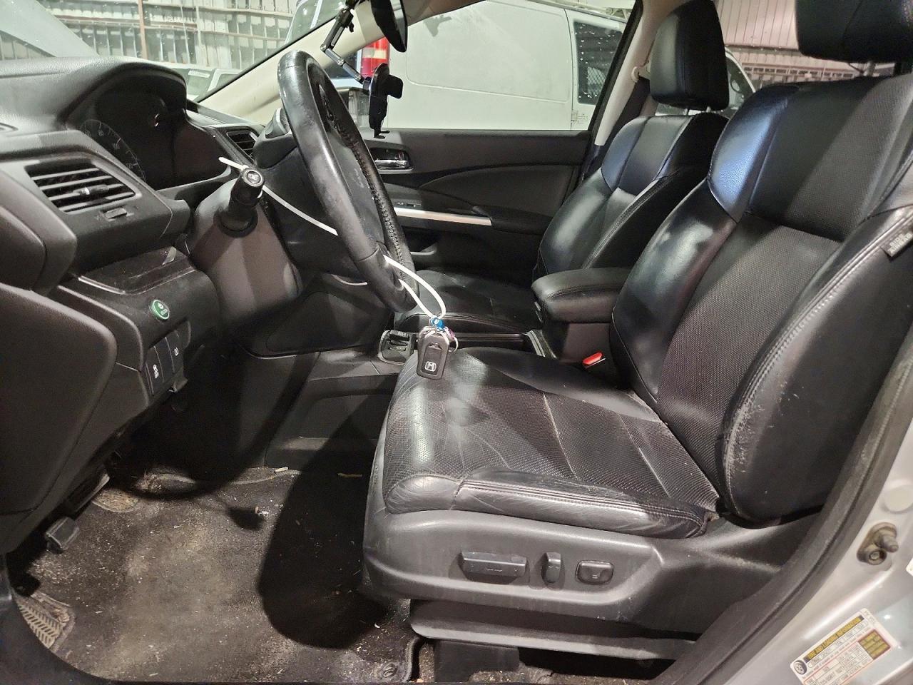 2015 Honda Cr-v Exl Silver vin: 2HKRM4H72FH617934