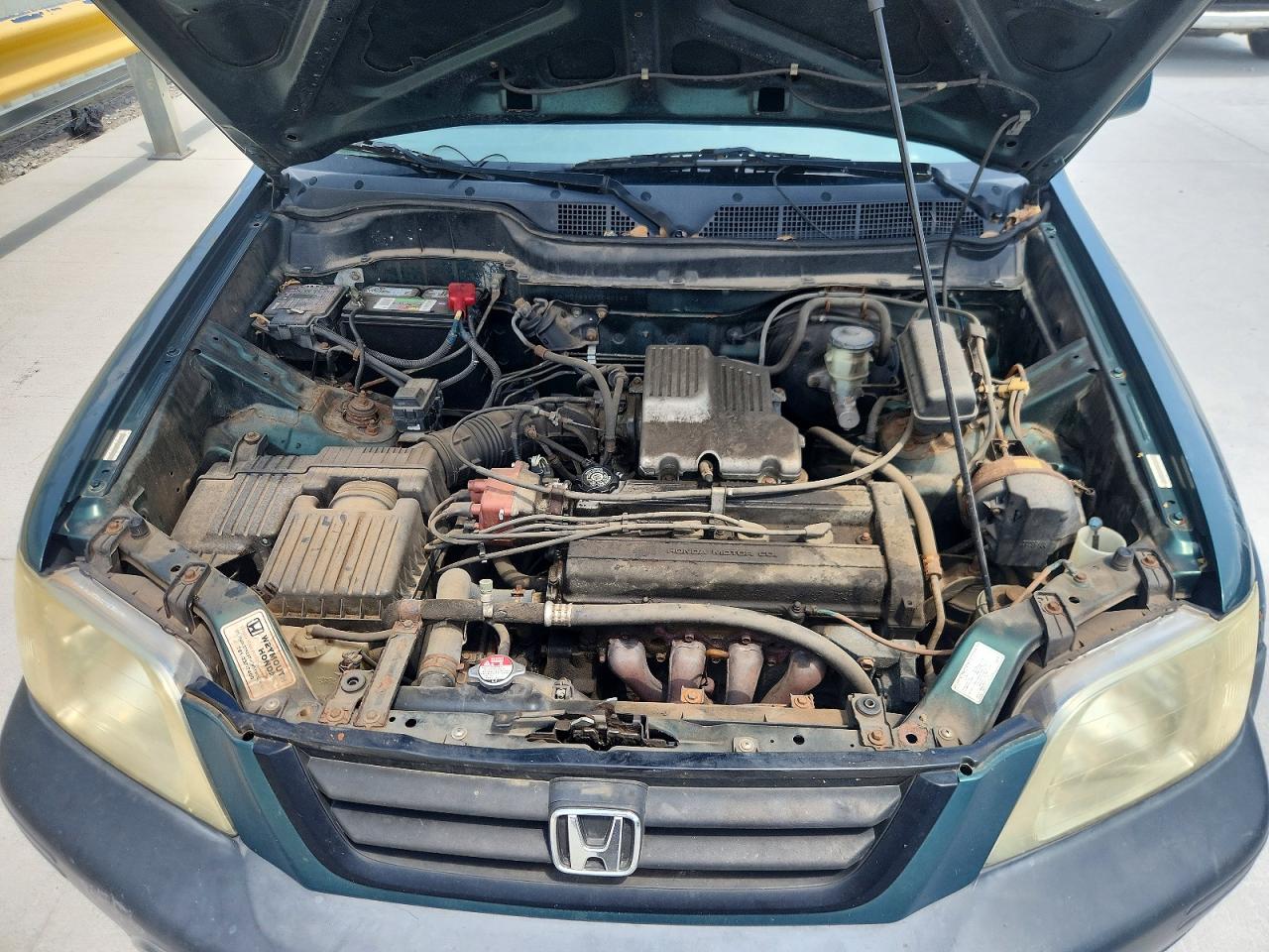 2000 Honda Cr-v Ex Green vin: JHLRD186XYC040142