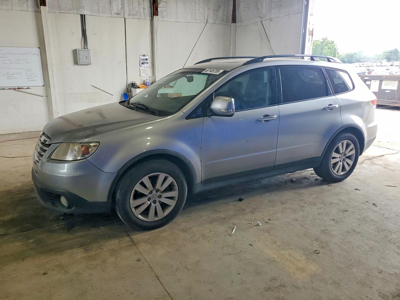 2011 Subaru Tribeca Limited Серебряный vin: 4S4WX9HD0B4403341