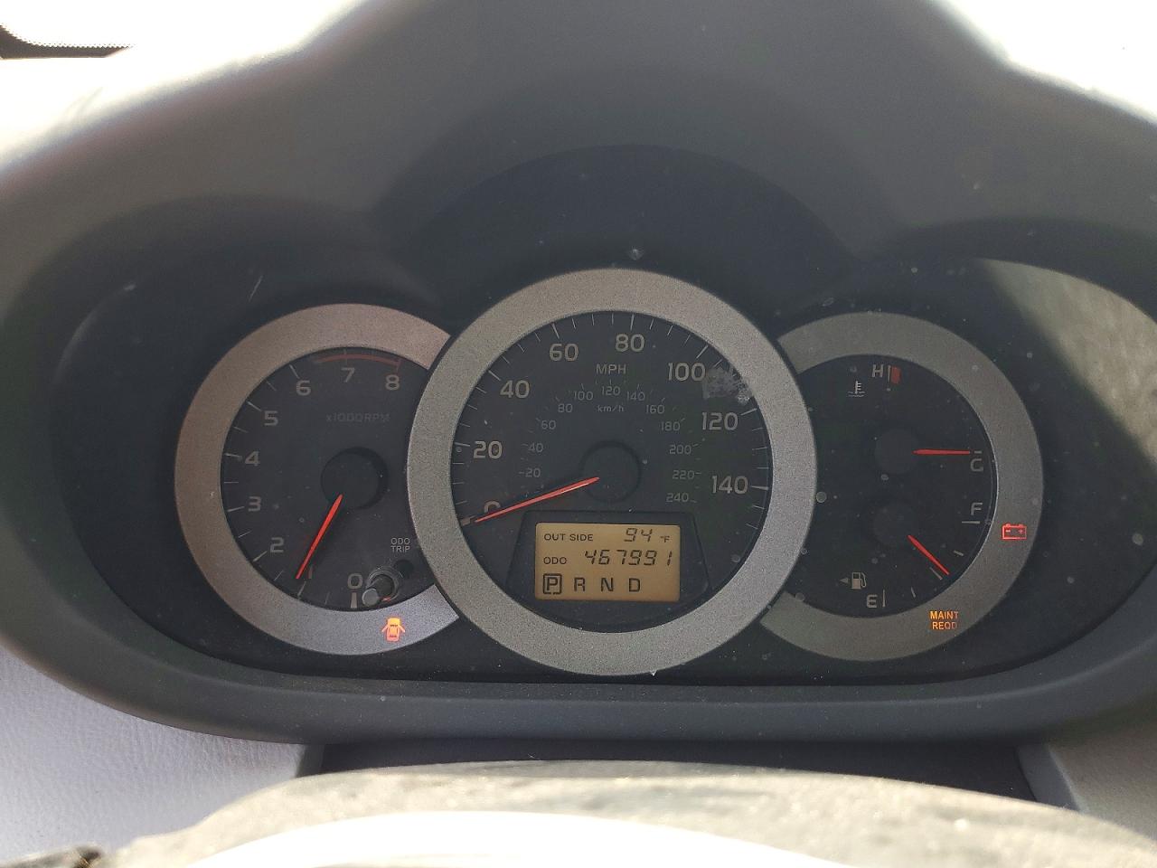 2007 Toyota Rav4 Limited Красный vin: JTMBK31V575026363