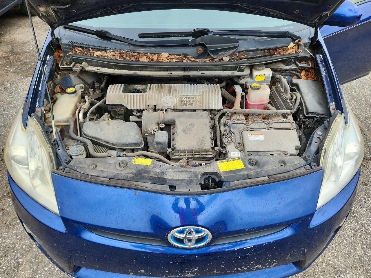 2010 Toyota Prius Iii Синий vin: JTDKN3DU7A0048413
