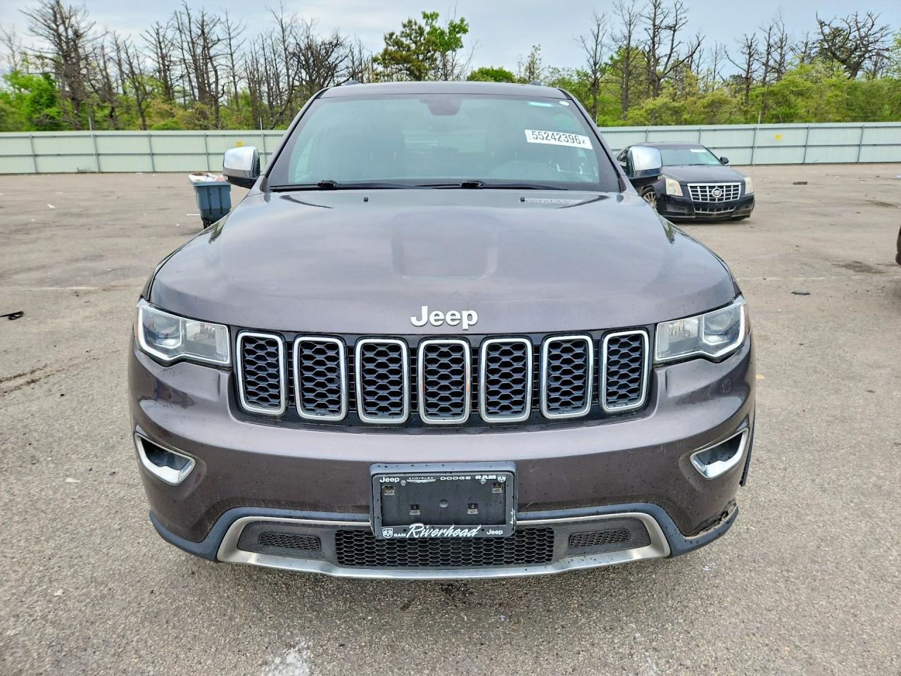 2018 Jeep Grand Cherokee Limited Серый vin: 1C4RJFBG3JC336775