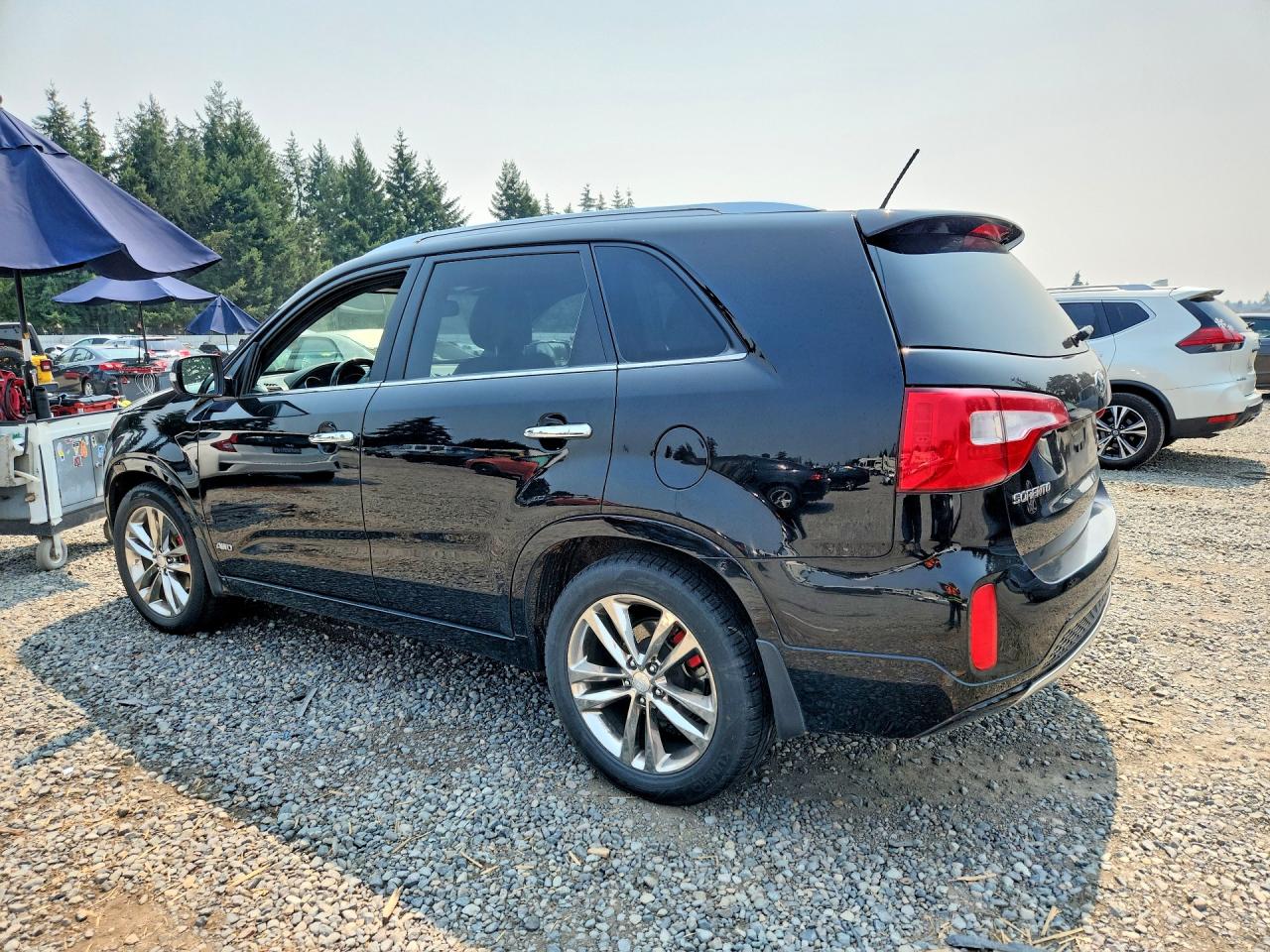 2014 Kia Sorento Sx Limited Black vin: 5XYKWDA70EG449738