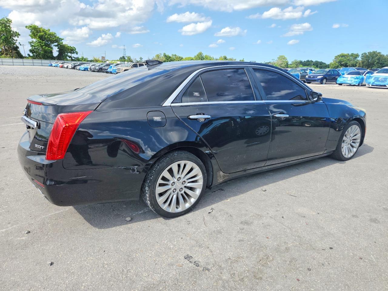 2015 Cadillac Cts Luxury Collection Black vin: 1G6AR5SX7F0115790