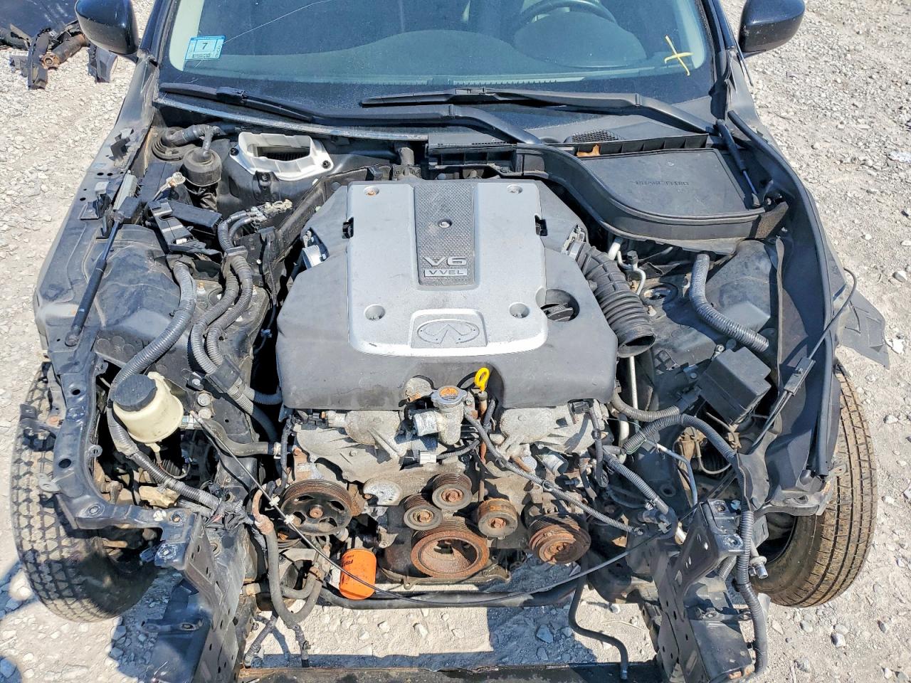 2015 Infiniti Q40 Base Черный vin: JN1CV6AR8FM650312