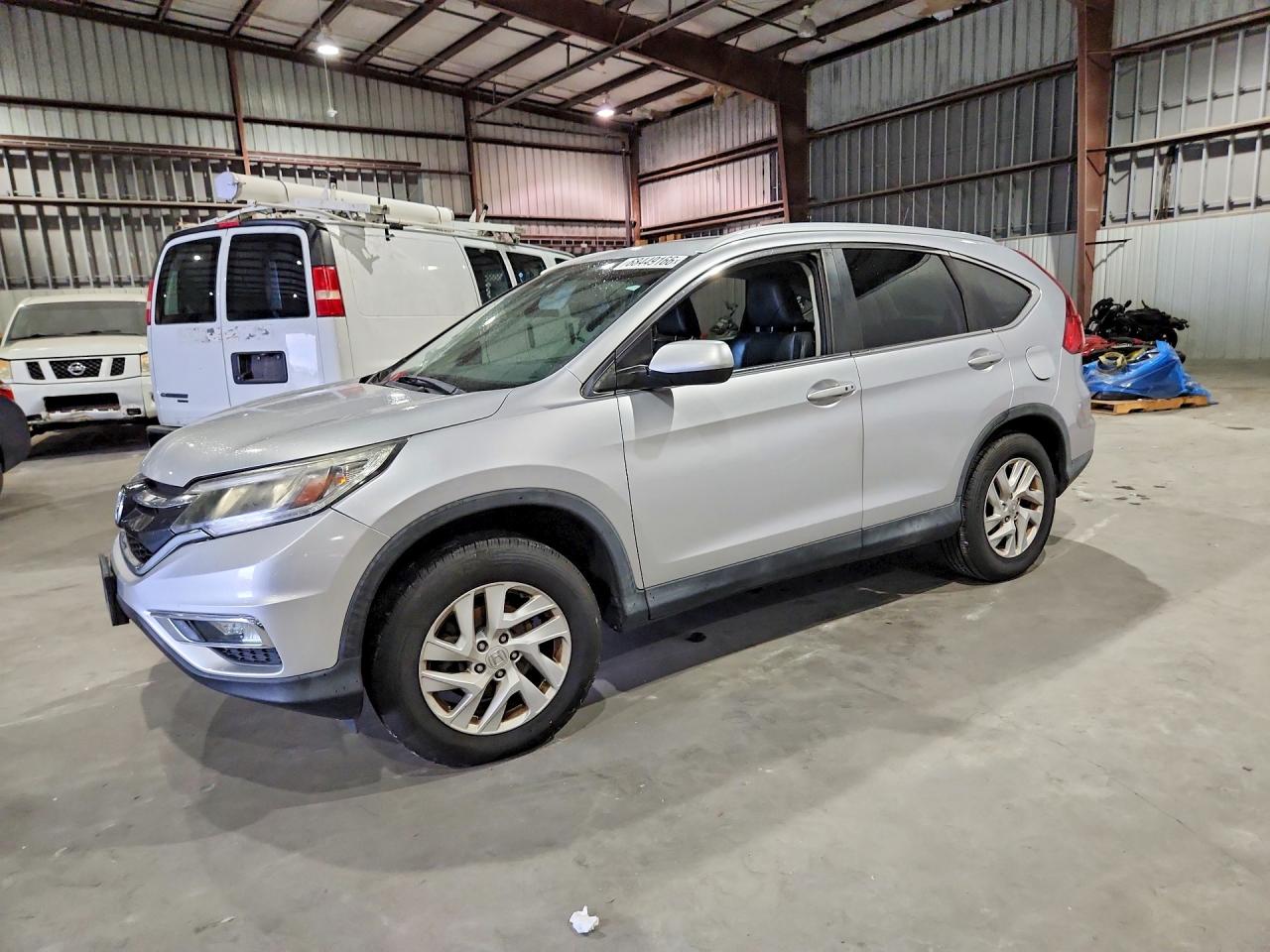 2015 Honda Cr-v Exl Silver vin: 2HKRM4H72FH617934