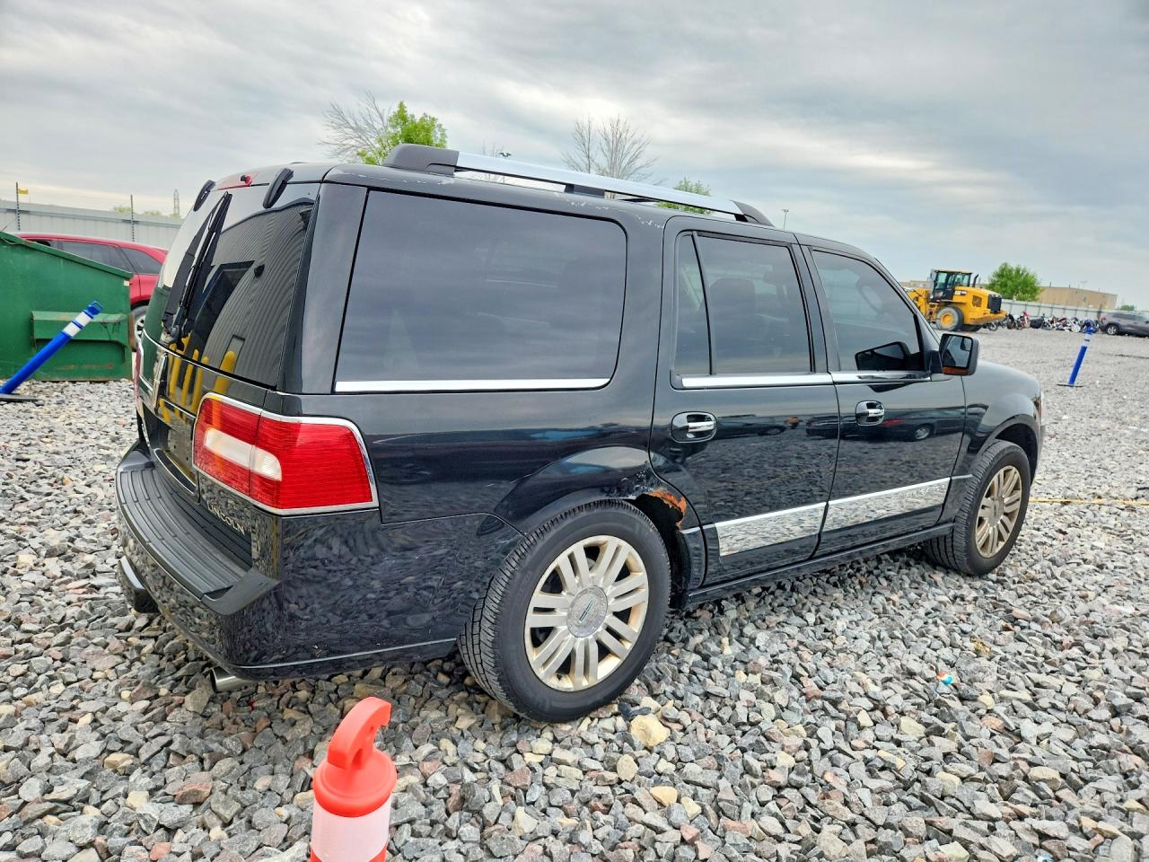 2012 Lincoln Navigator Black vin: 5LMJJ2J56CEL08118