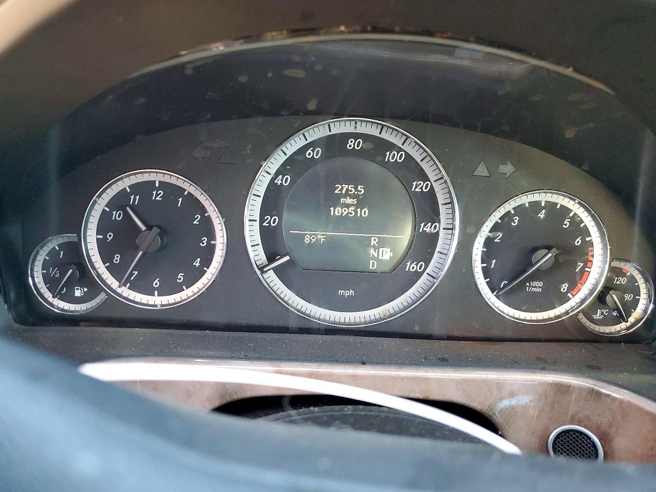 2010 Mercedes-benz E 350 Серый vin: WDDHF5GBXAA205008