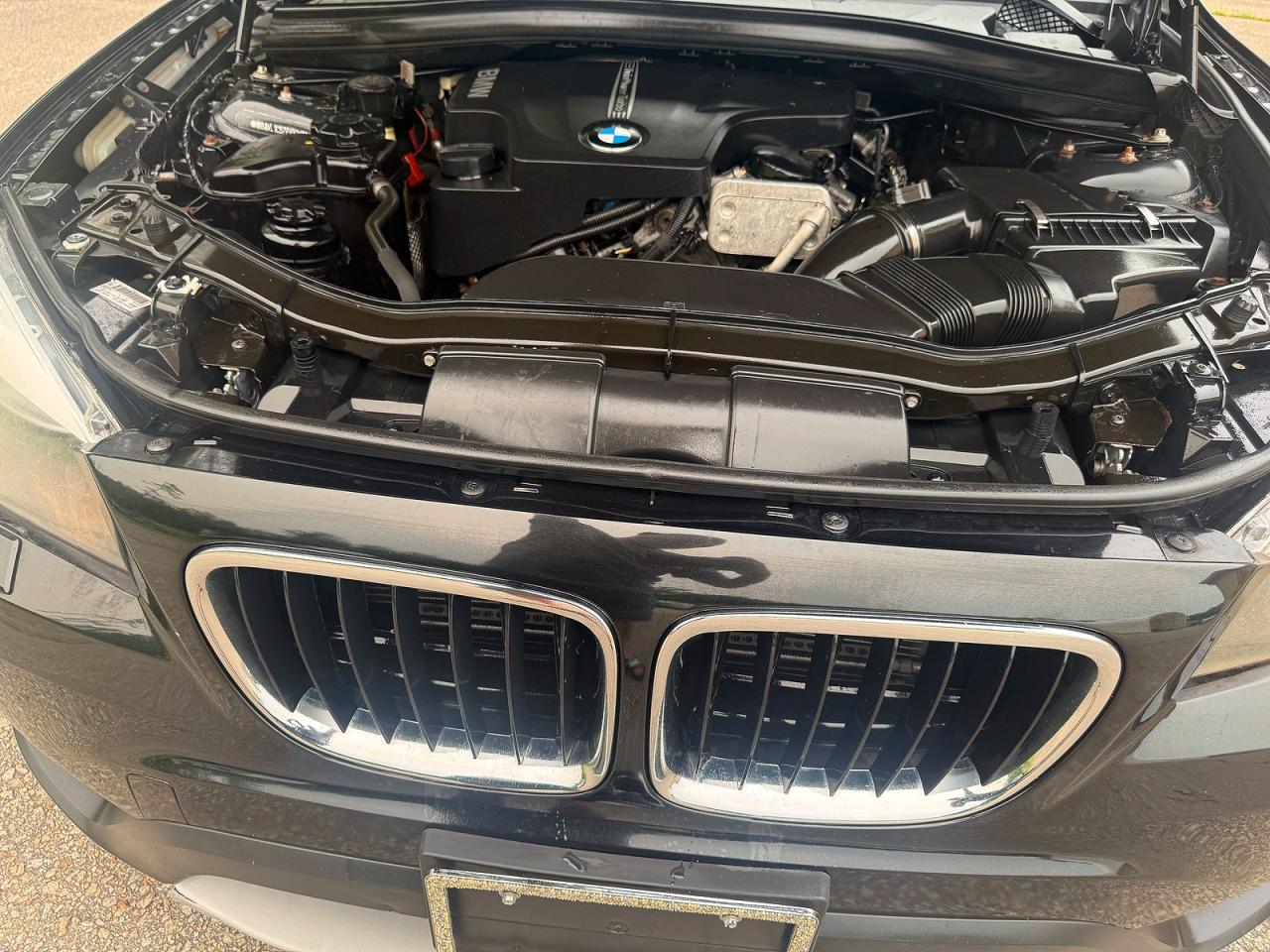 2014 Bmw X1 Xdrive28i Black vin: WBAVL1C57EVY21727