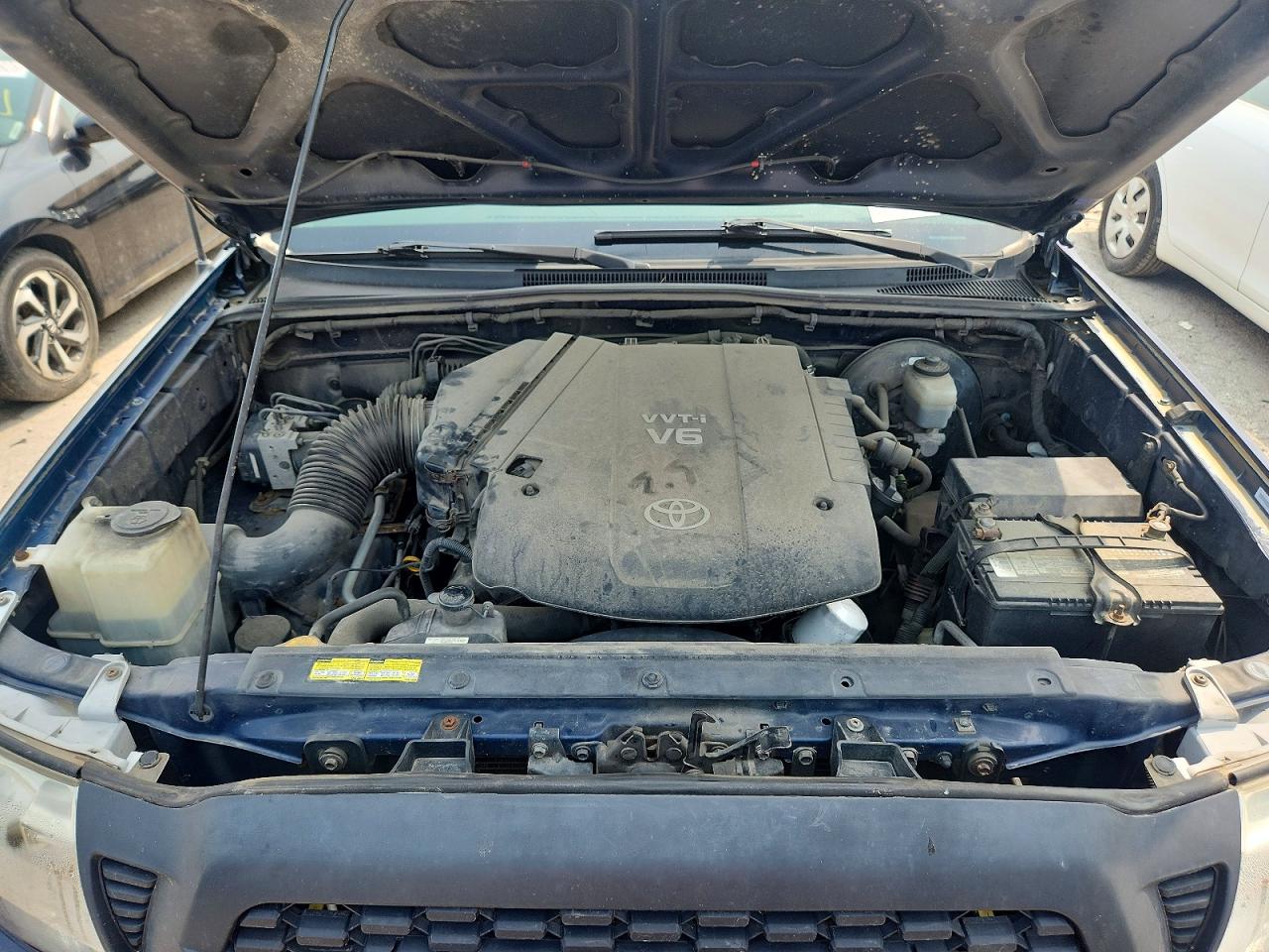 2005 Toyota Tacoma Prerunner Access Cab Blue vin: 5TETU62N95Z036242