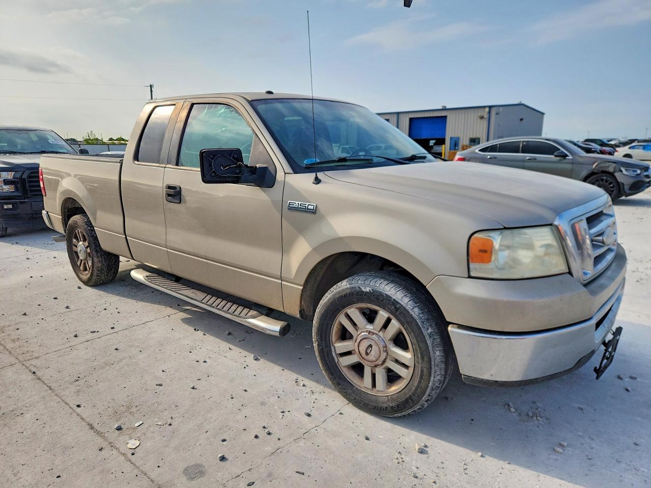 2007 Ford F150 Tan vin: 1FTRX12W87FA65549