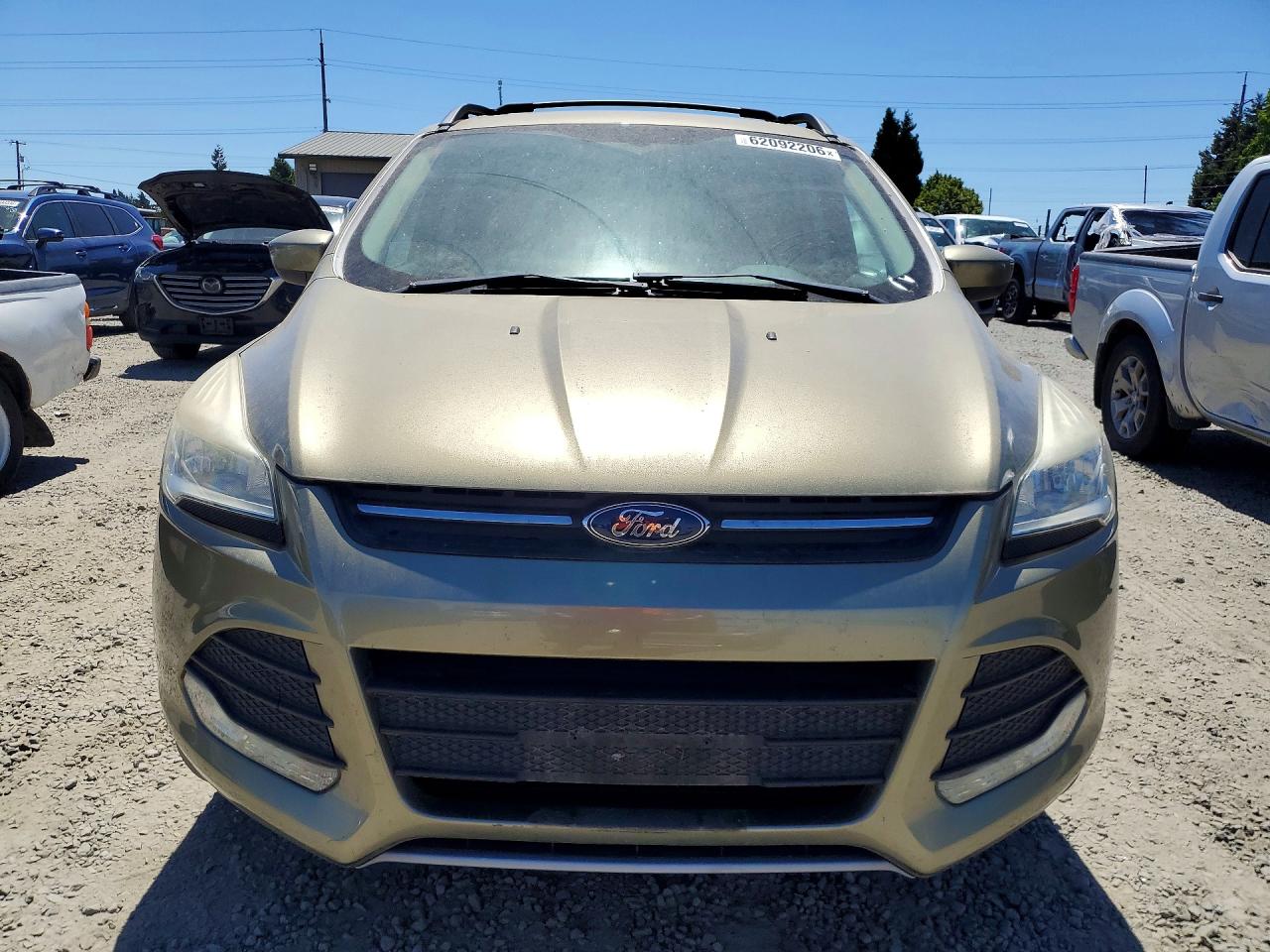 2013 Ford Escape Se Зеленый vin: 1FMCU9GX4DUB84104