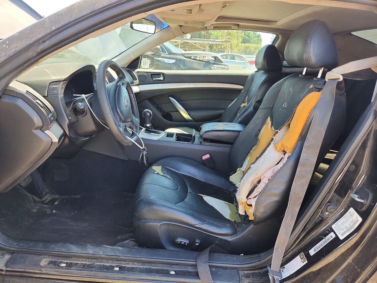 2008 Infiniti G37 Base Black vin: JNKCV64E68M119990