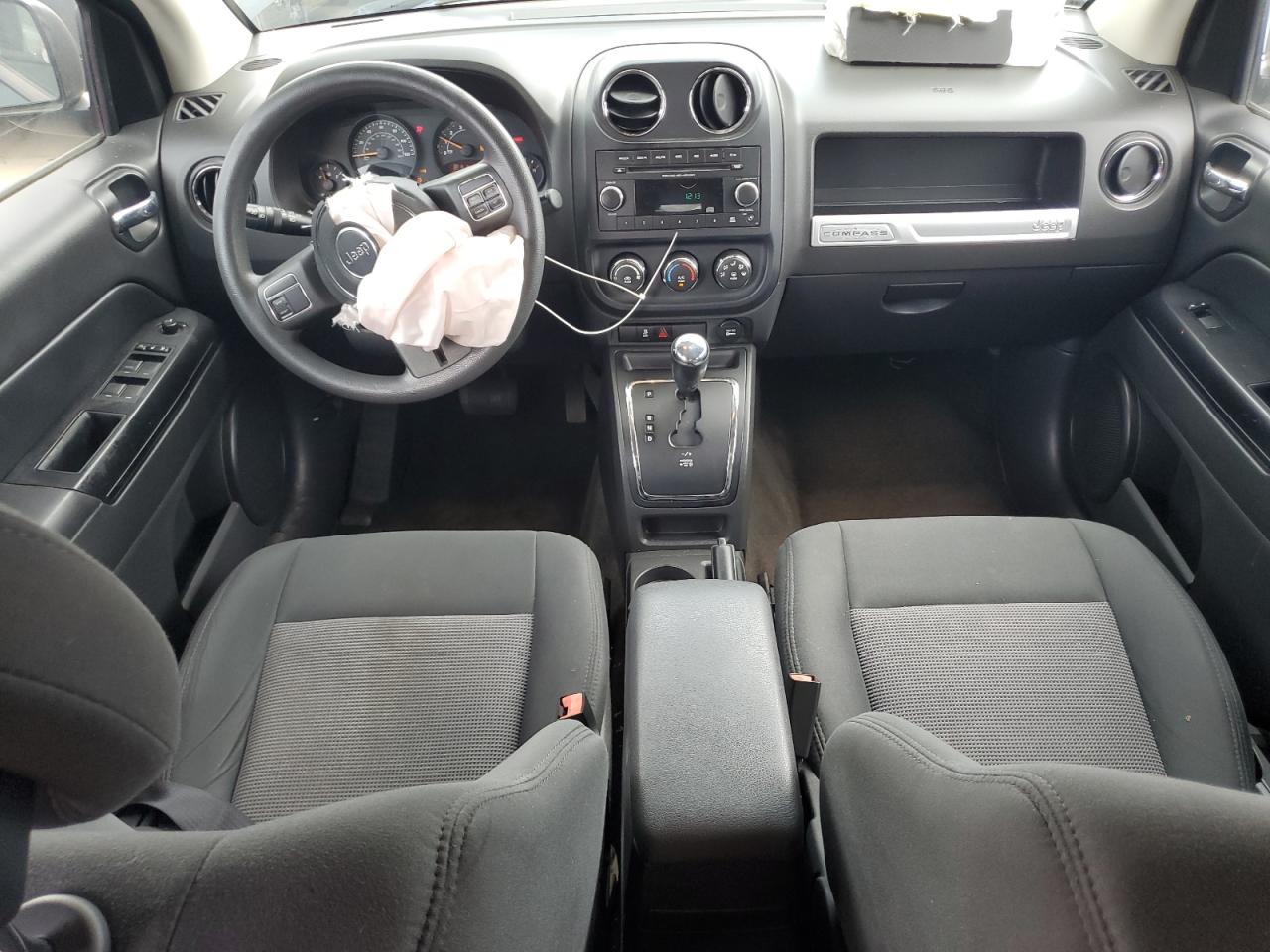 2014 Jeep Compass Sport Gray vin: 1C4NJDBB3ED592521