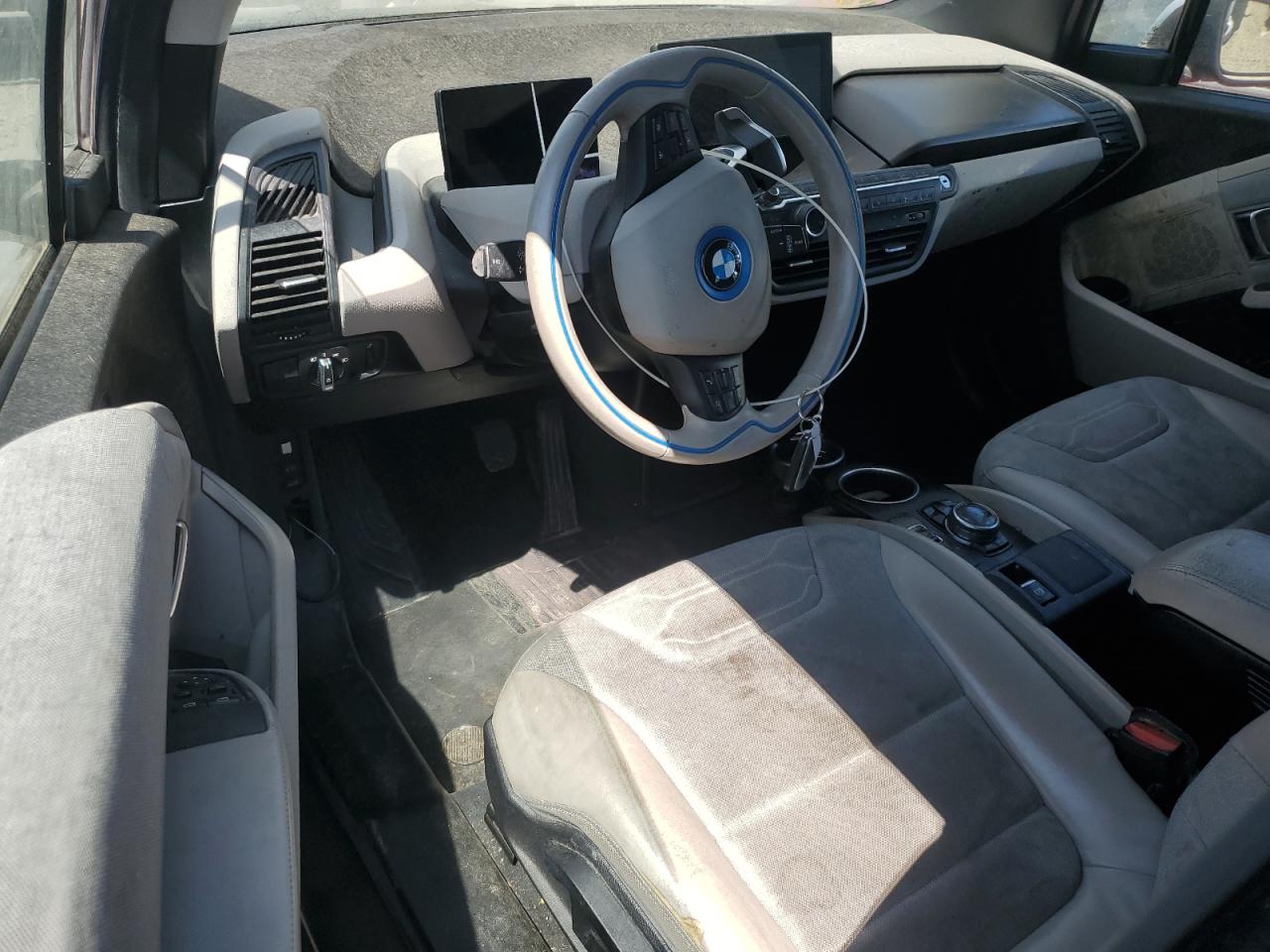 2014 Bmw I3 Rex   Silver vin: WBY1Z4C54EV274531