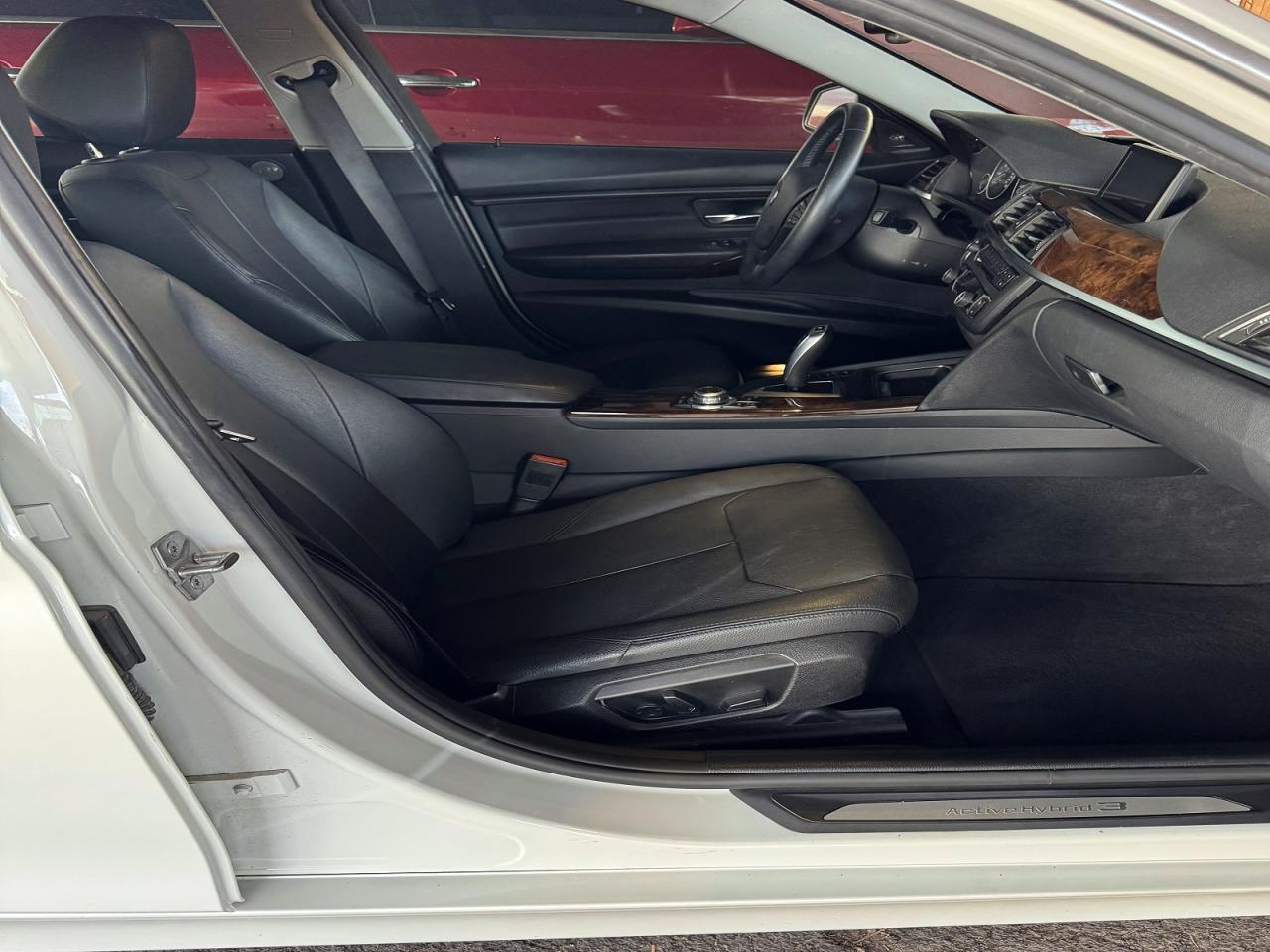 2013 Bmw Activehybrid 3 White vin: WBA3F9C57DF484398