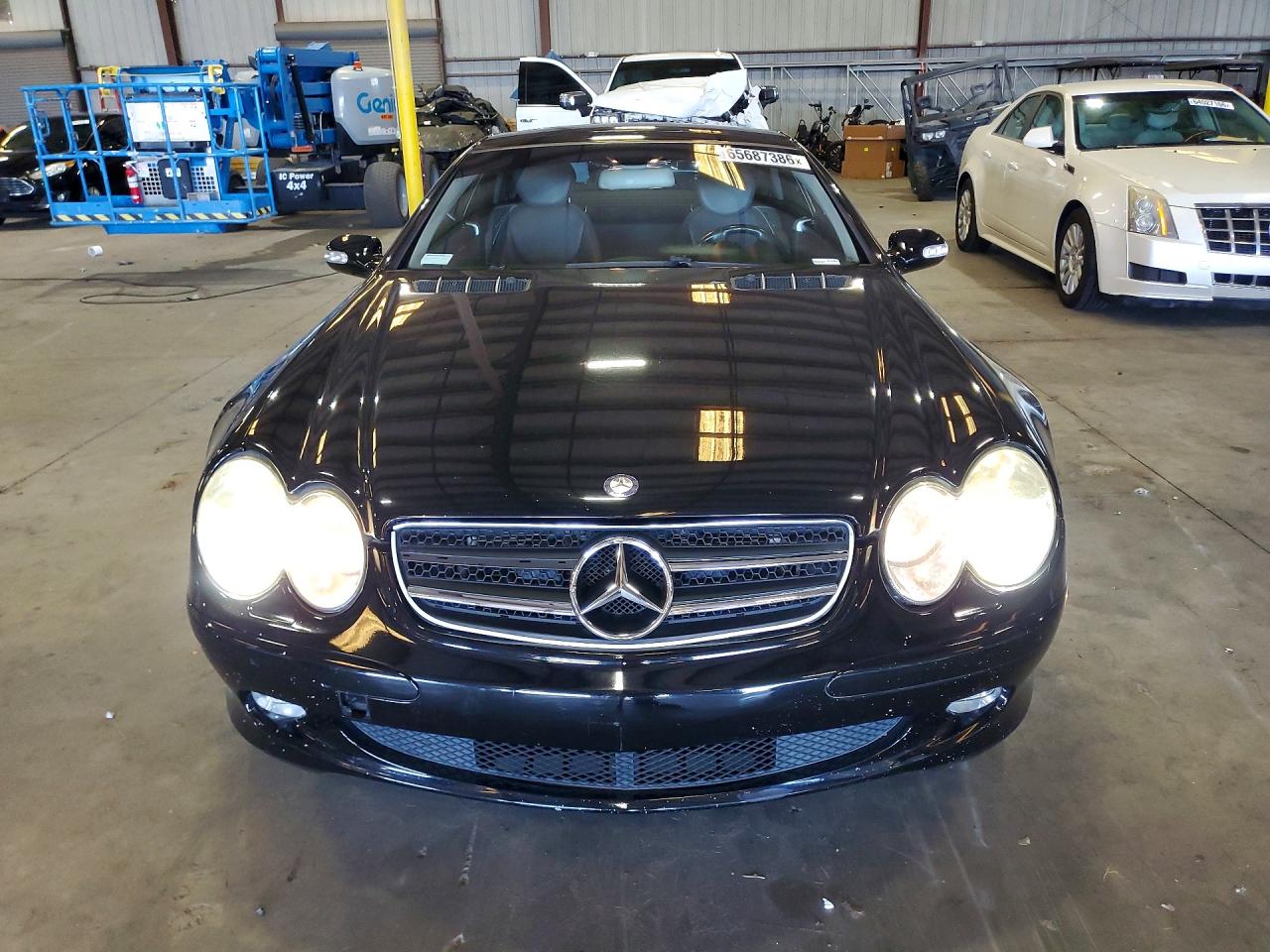 2003 Mercedes-benz Sl 500r Black vin: WDBSK75F83F018514