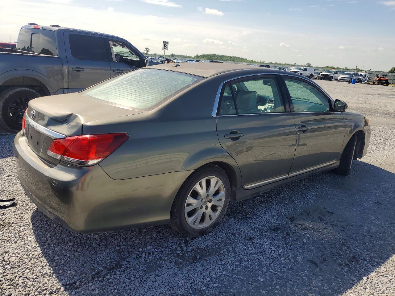 2011 Toyota Avalon Base Silver vin: 4T1BK3DB4BU378233