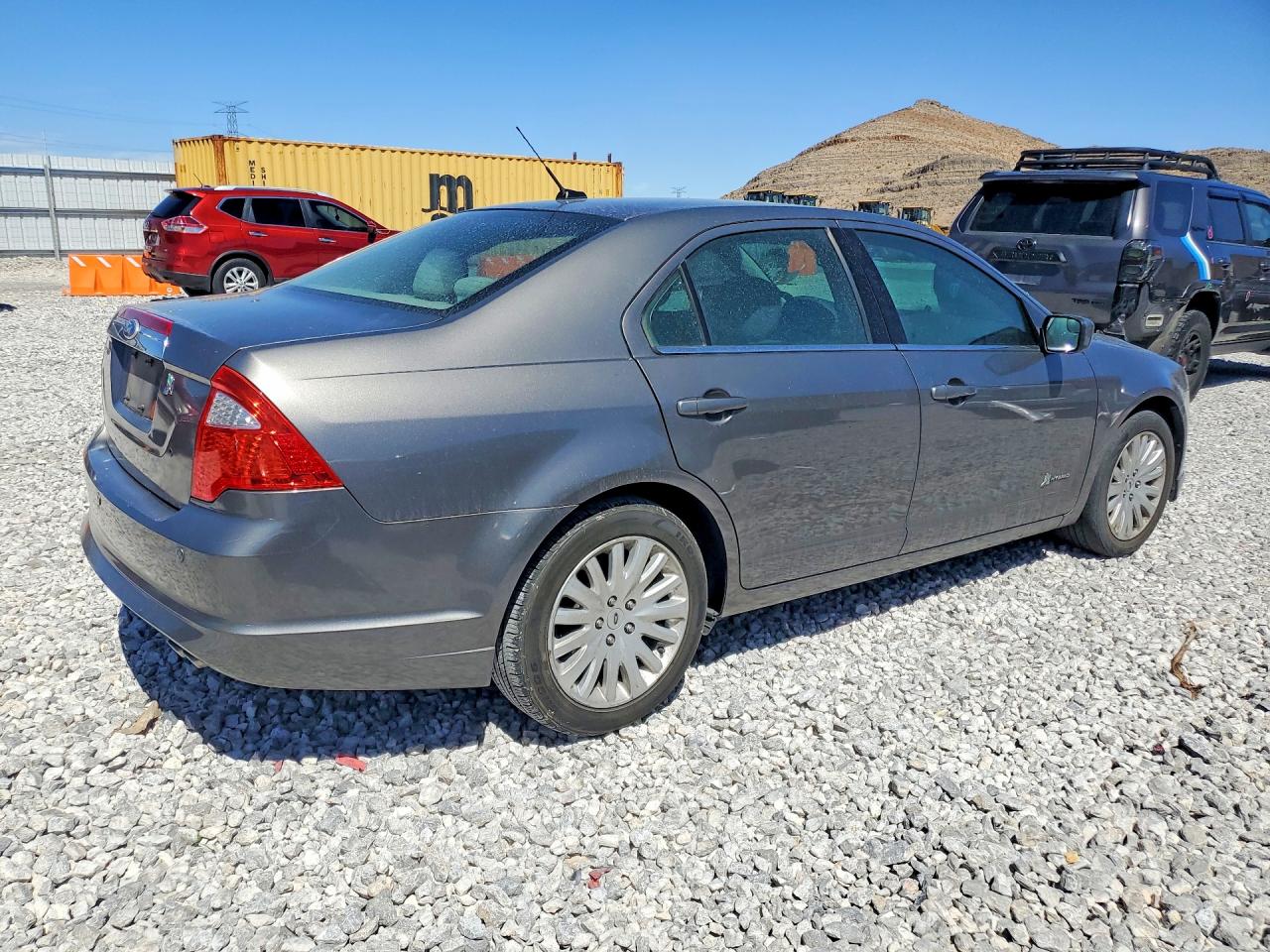 2011 Ford Fusion Hybrid Серый vin: 3FADP0L35BR110201