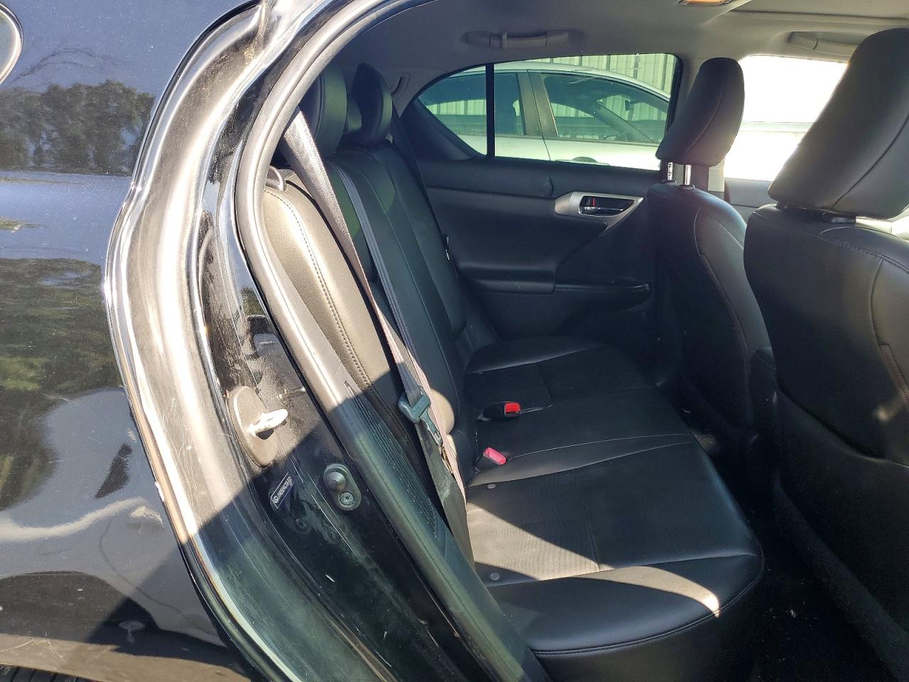 2012 Lexus Ct 200 Black vin: JTHKD5BHXC2067032