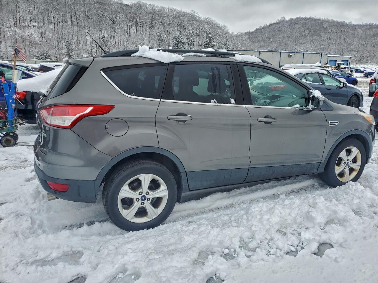 2013 Ford Escape Se Gray vin: 1FMCU0GX5DUA57986