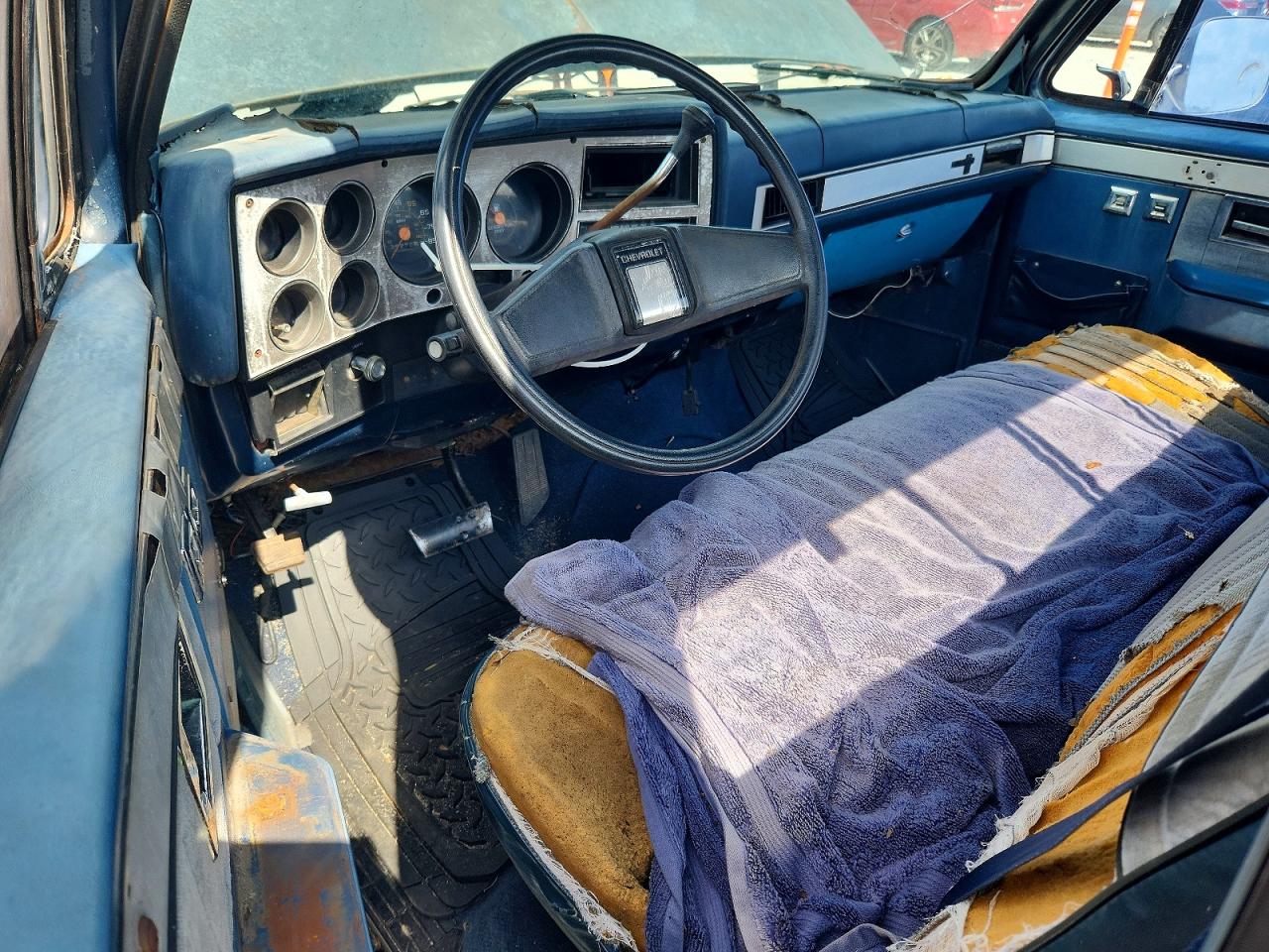 1985 Chevrolet C10 Black vin: 1GCDC14H5FF353659