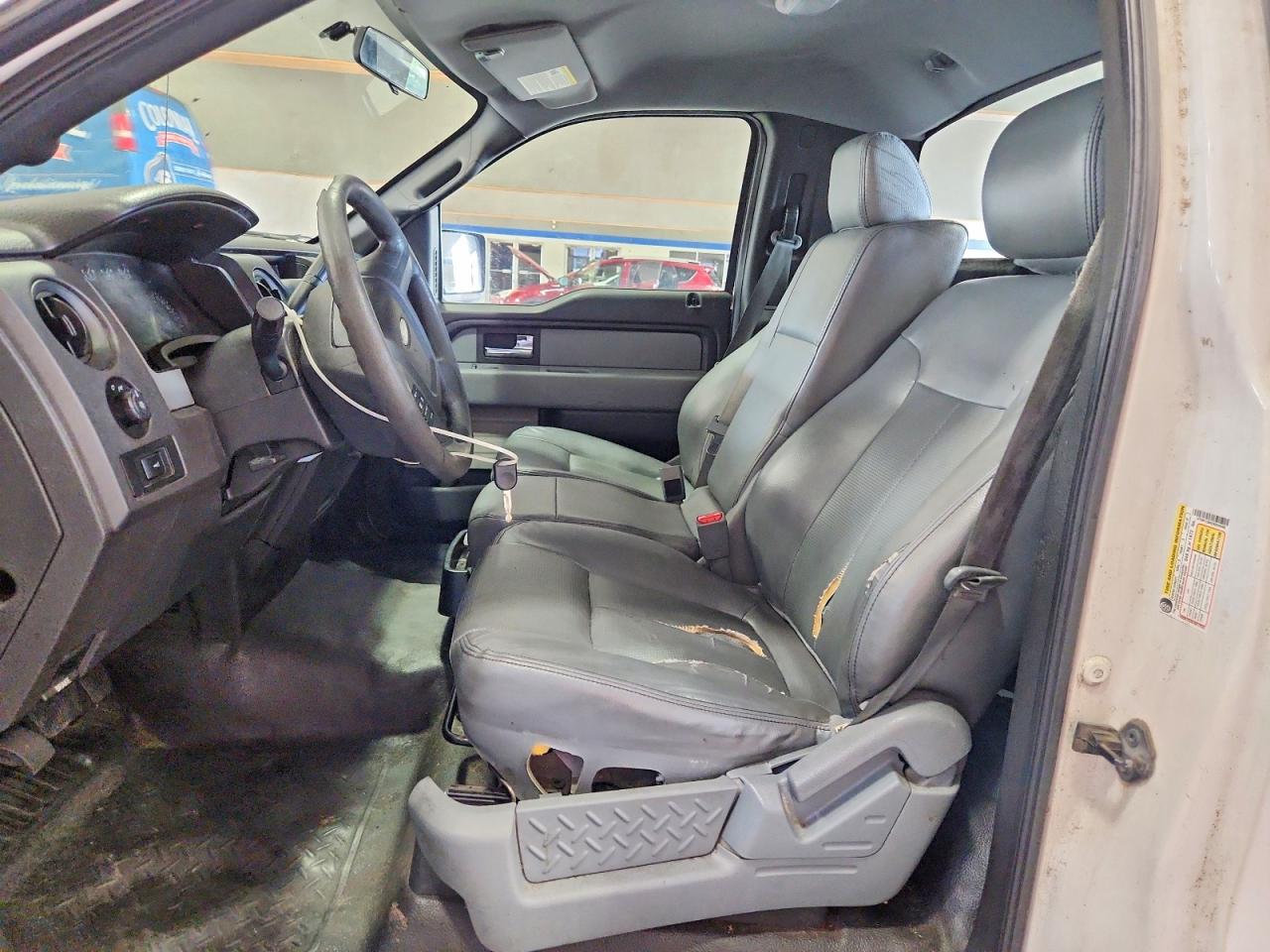 2012 Ford F150 White vin: 1FTMF1CM4CKD58568