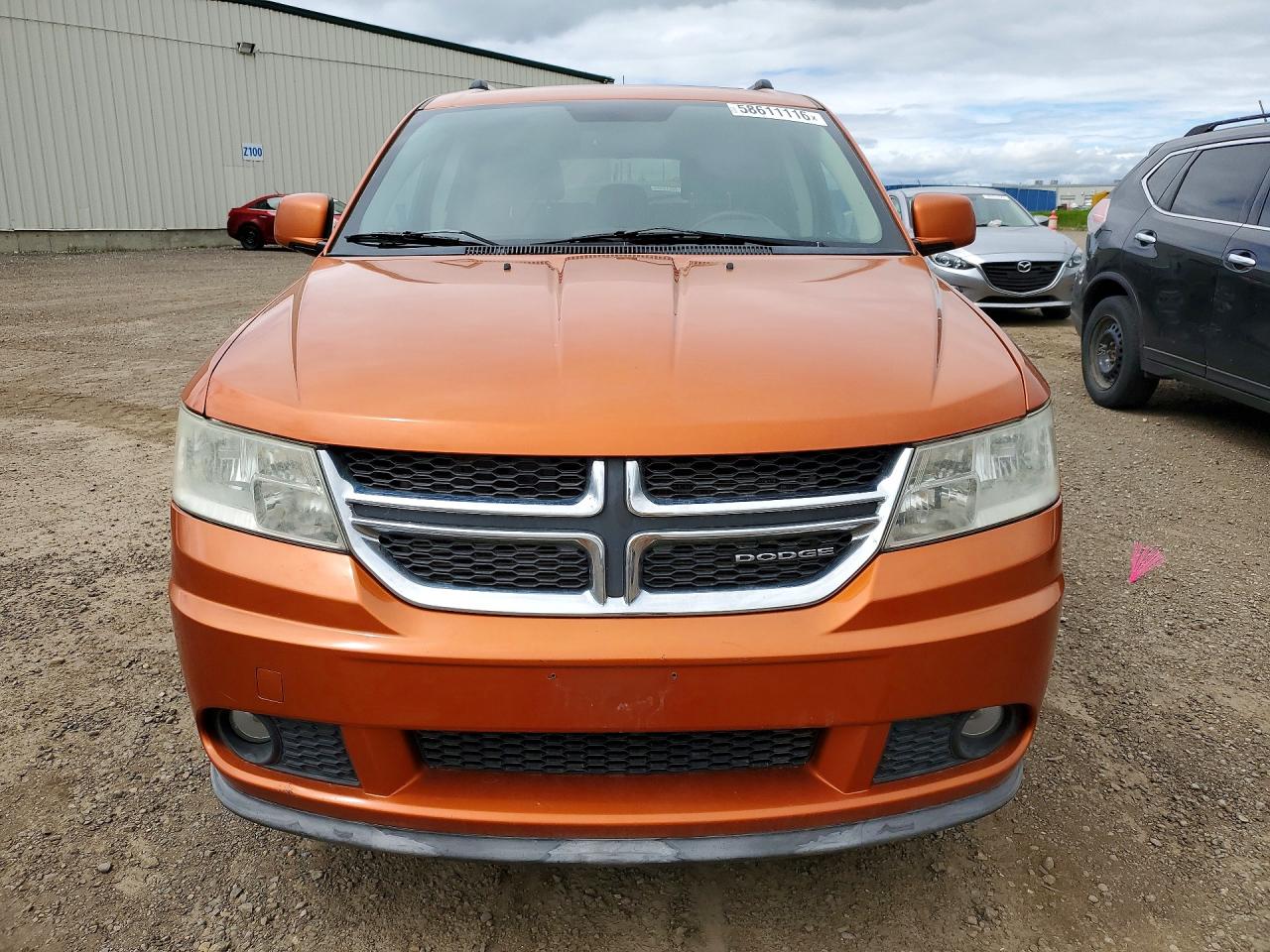 2011 Dodge Journey R/t Orange vin: 3D4PH6FG7BT518971