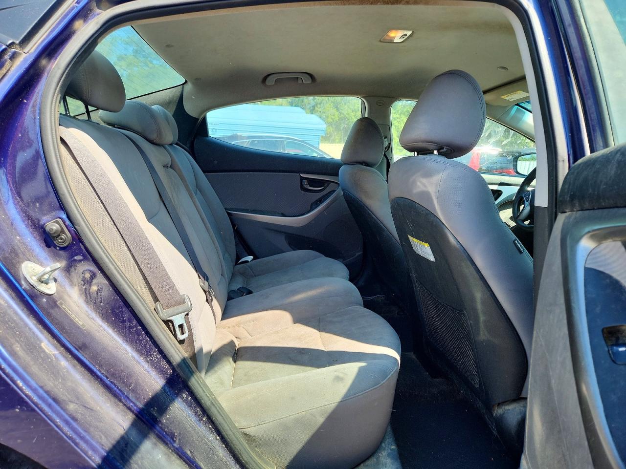 2013 Hyundai Elantra Gls Blue vin: 5NPDH4AE2DH385985