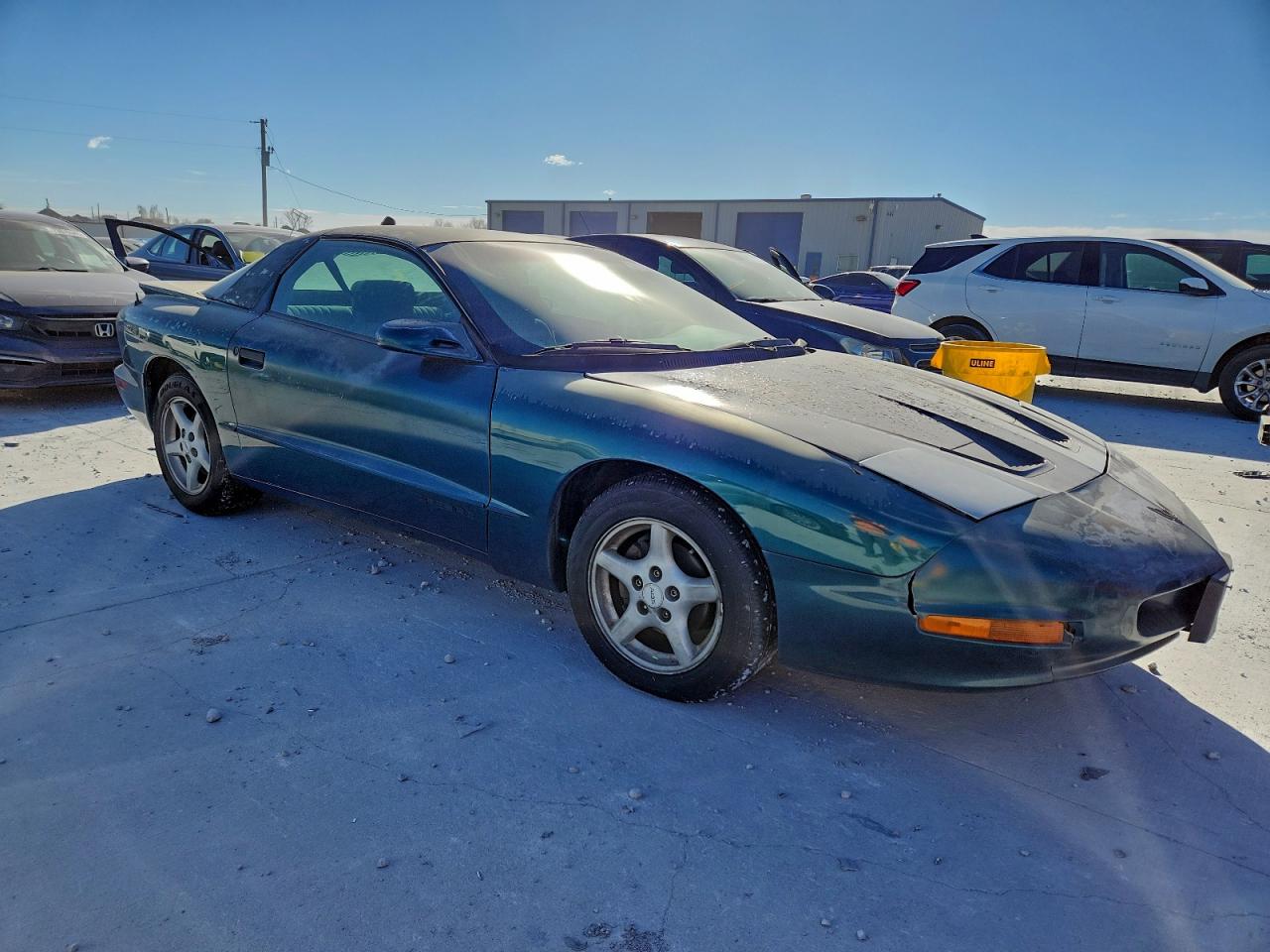1997 Pontiac Firebird Зеленый vin: 2G2FS22K5V2212532