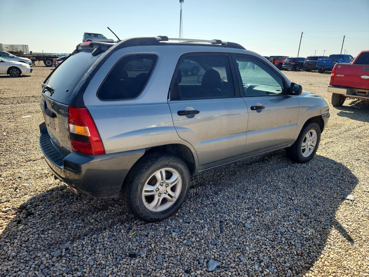 2006 Kia Sportage Lx Серый vin: KNDJE723167241099