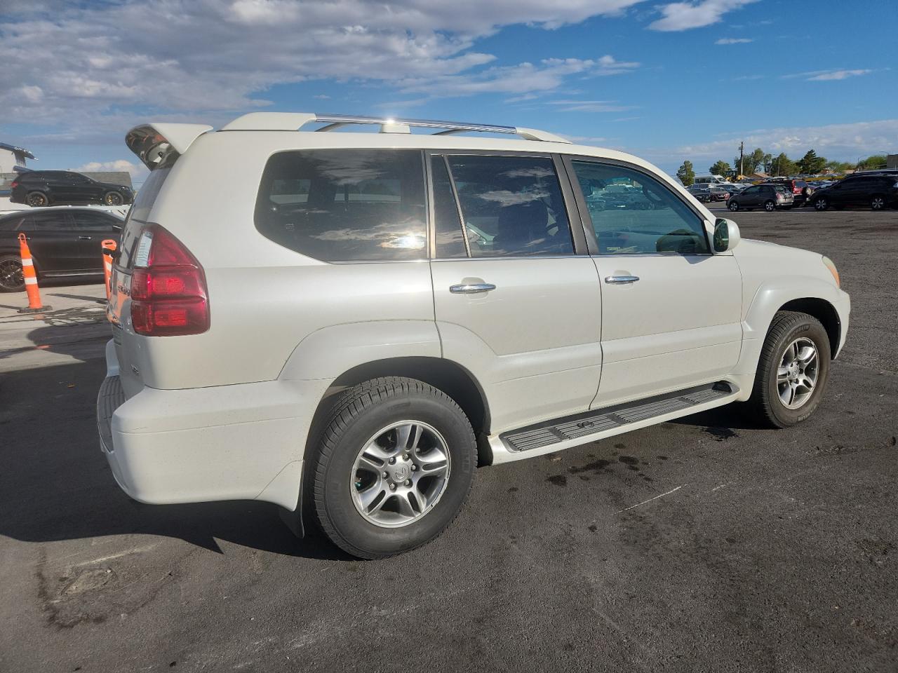 2009 Lexus Gx 470 White vin: JTJBT20XX90178498