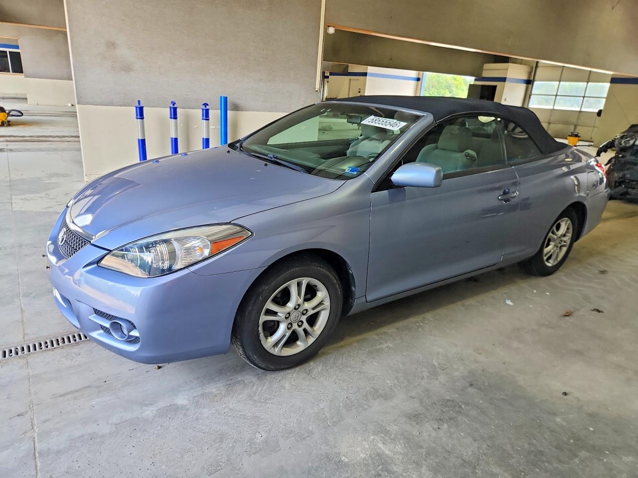 2008 Toyota Camry Solara Se V6 Blue vin: 4T1FA38P58U150034